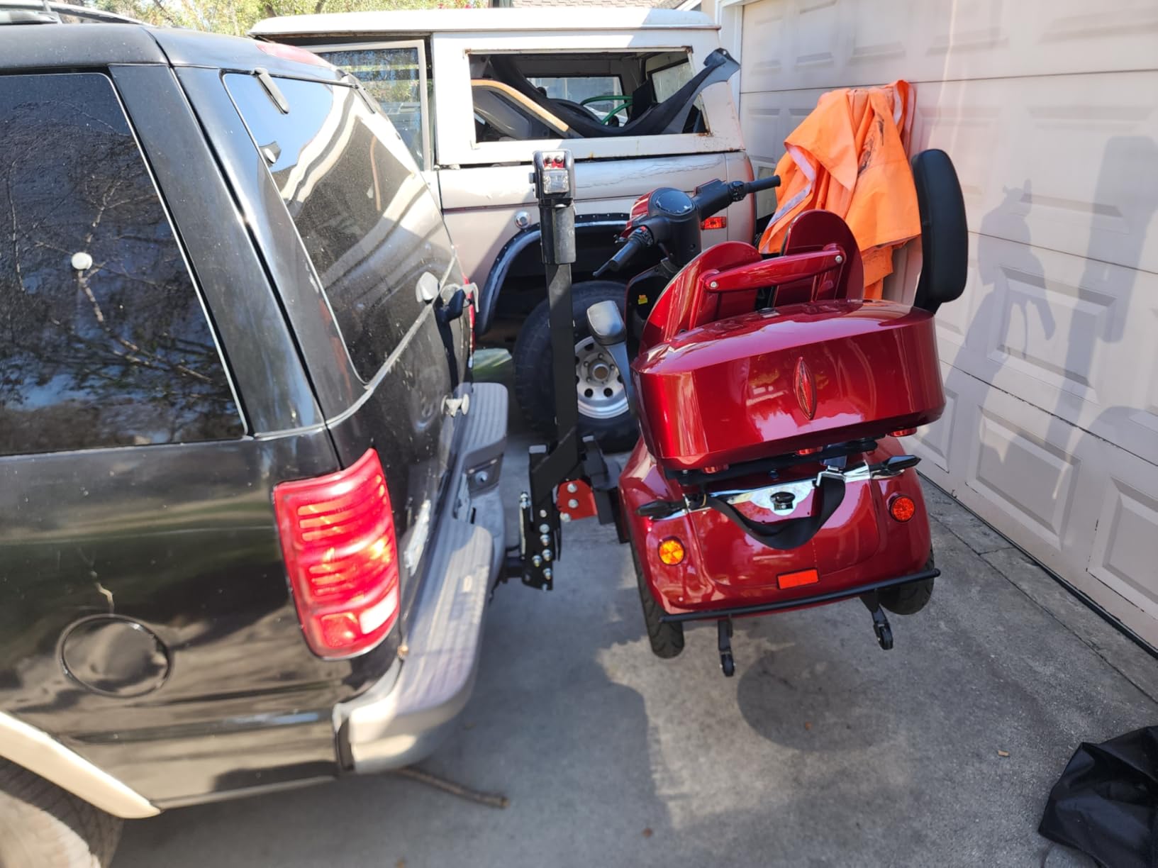 Heavy Duty 3 Wheel Mobility Scooters for Seniors & Adults 500lbs Capacity - Electric Powered Wheelchair Device - 800W All Terrain Fast Mobility Scooter for Outdoor w/Long Range Battery Romote Key customer photo 1