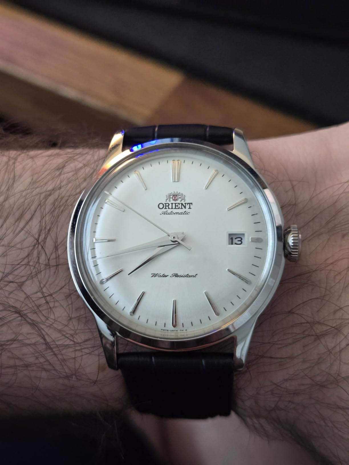 Orient Bambino Version 7 Stainless Steel Unisex Automatic Dress Watch customer photo 1