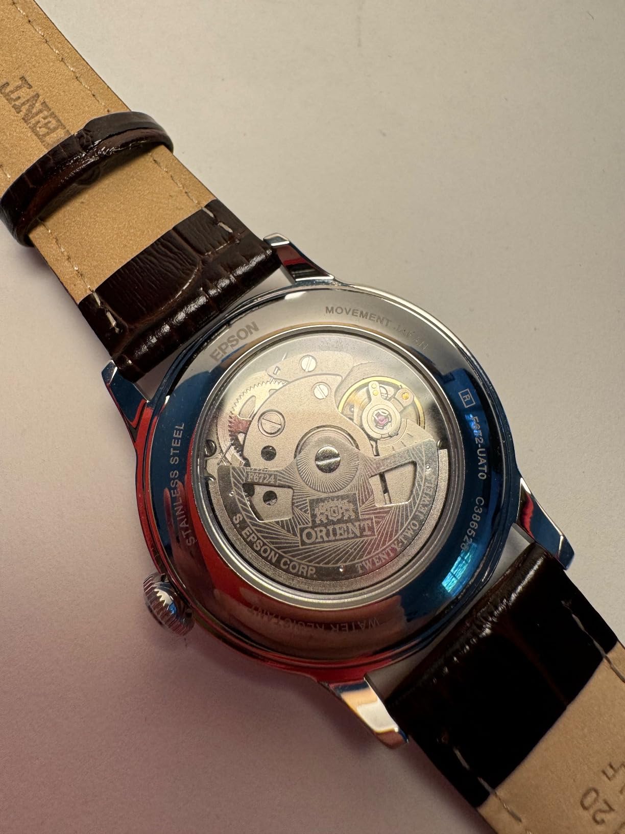 Orient Bambino Version 7 Stainless Steel Unisex Automatic Dress Watch customer photo 2