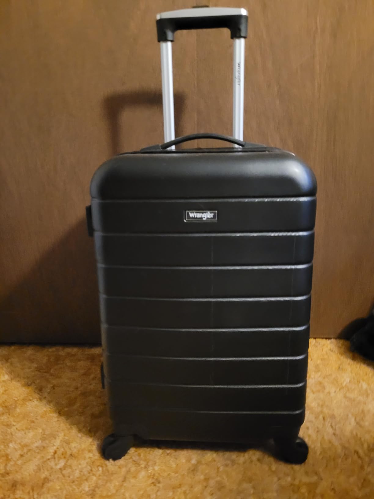 Wrangler Smart Spinner Hardside Luggage, 2 Piece Set, Deep Depths customer photo 1