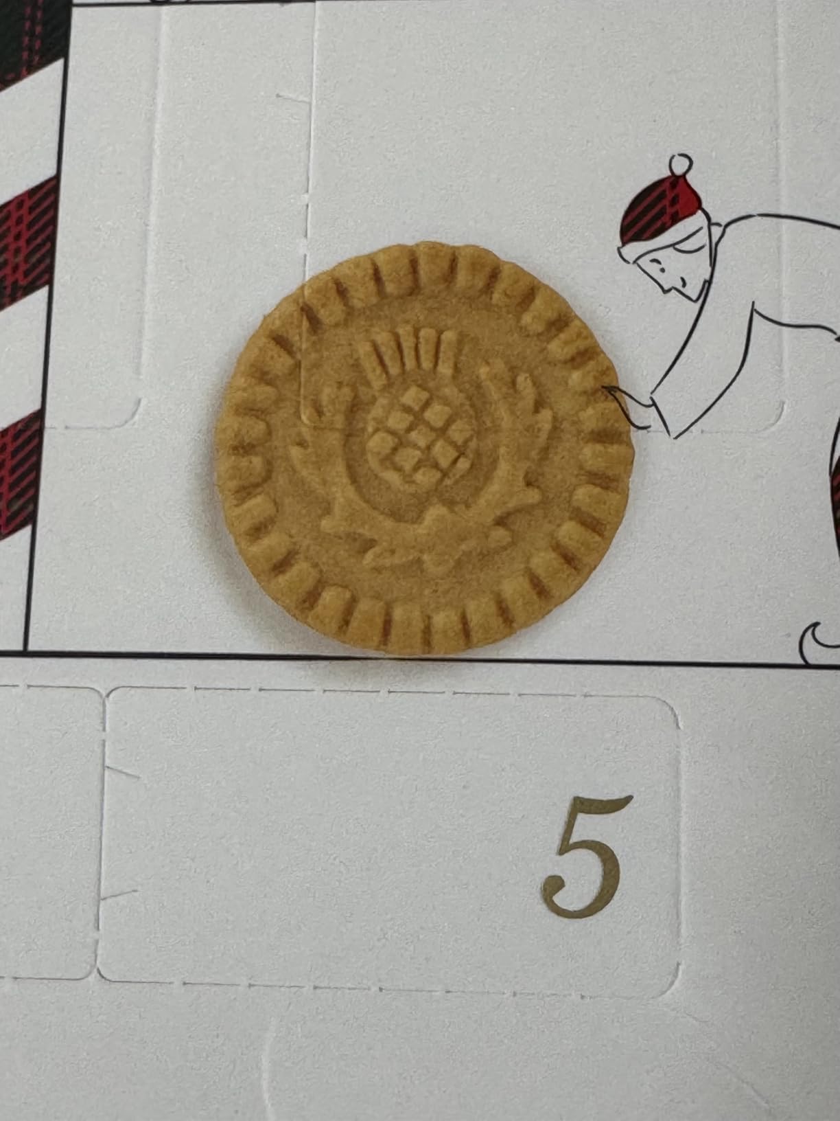 Walker's 2025 Advent Calendar with Shortbread Cookies from Scotland - 24 Count (10.4 oz) - Limited Edition Cookie Box with Christmas Cookies in Various Shapes and Flavors customer photo 1