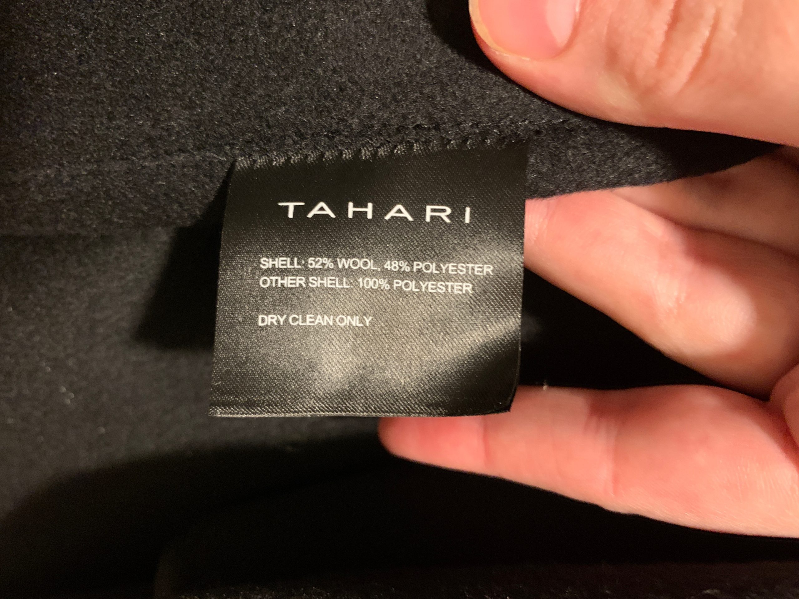 TAHARI Women's Slim Fit Double-faced Soft Wool Blend Wrap Coat With Tie Belt - Long Wool Coat customer photo 2