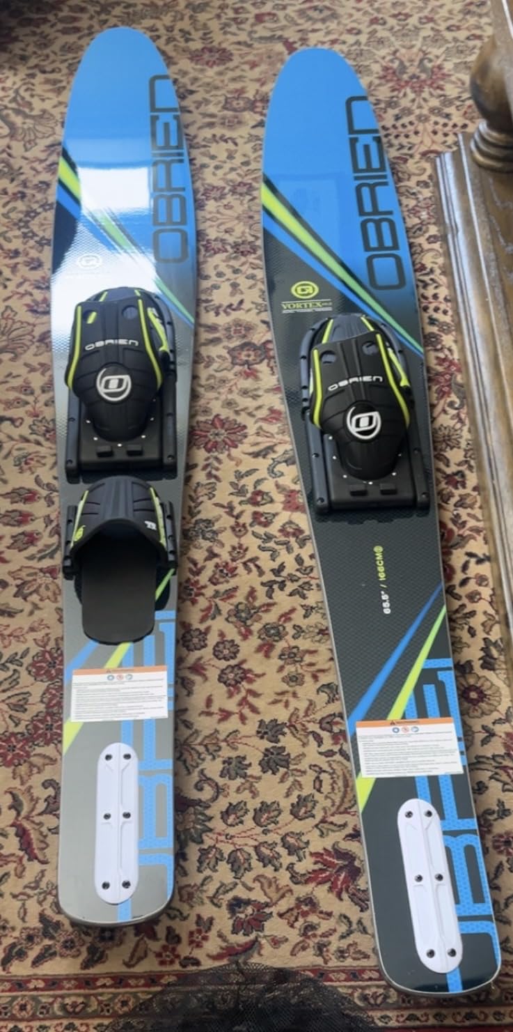 O'Brien Vortex Combo Water Skis - Wide-Body Design for Easy Deep-Water Starts customer photo 1