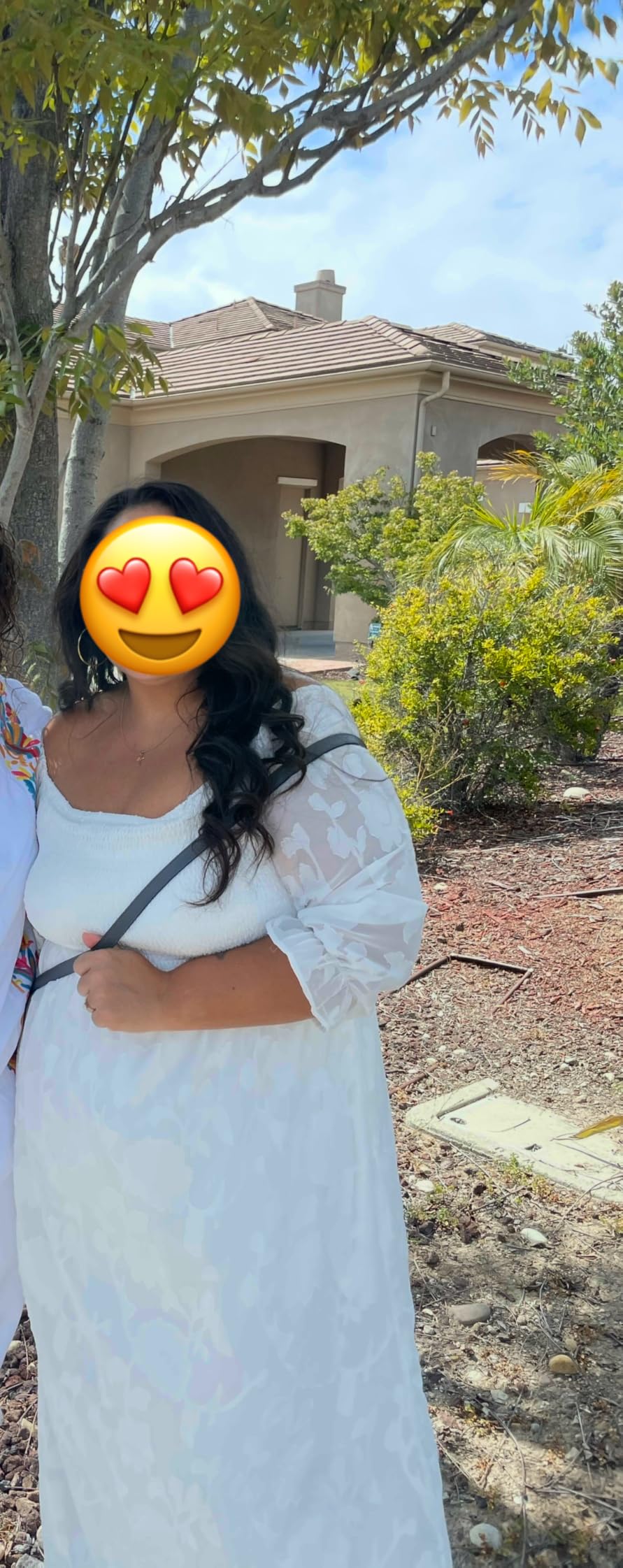 Plus Size Summer Dresses - Boho Casual Off Shoulder Floral Long Maxi Dress with Pockets customer photo 1