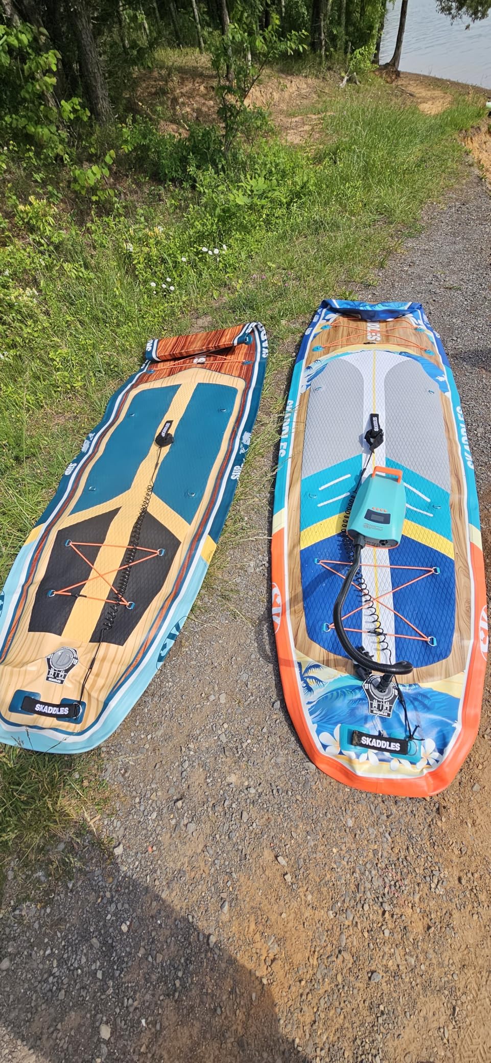 Swonder Seawolf Electric Paddle Board Pump, 12 Boards/Charge, 20PSI Cordless Rechargeable SUP Pump, 4X Faster Dual-Stage Inflation & Deflation, 99.9Wh Air Pump for Group Outings SUP, Kayak, Boat customer photo 1