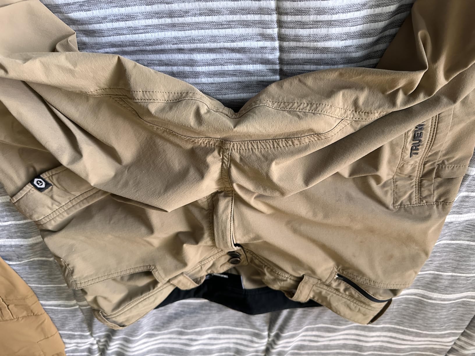 TRUEWERK Men's Lightweight Work Pants - T1 WerkPant, Moisture Wicking, Quick-Dry, 4-Way Stretch Cargo, 8 Pockets customer photo 2