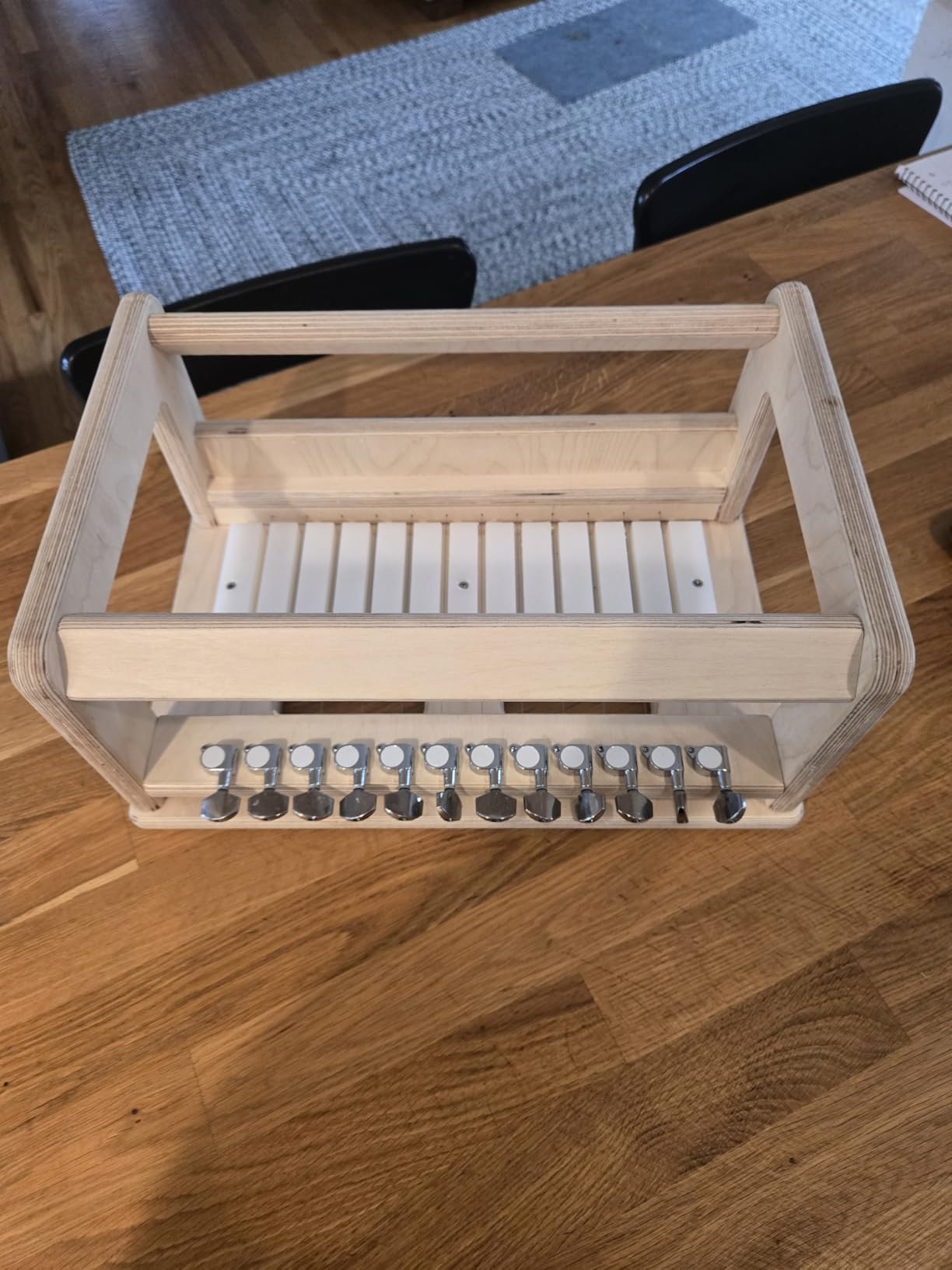 12 Wire Wooden Soap Cutter, Loaf Soap Cutter, Multi Soap Cutter, Color Beige (1'' = 2.5cm) | Birch Plywood & HDPE Build. Designed for Cold and Hot Process Soaps. Cuts Any Length Logs. Includes 5 Wires. customer photo 2
