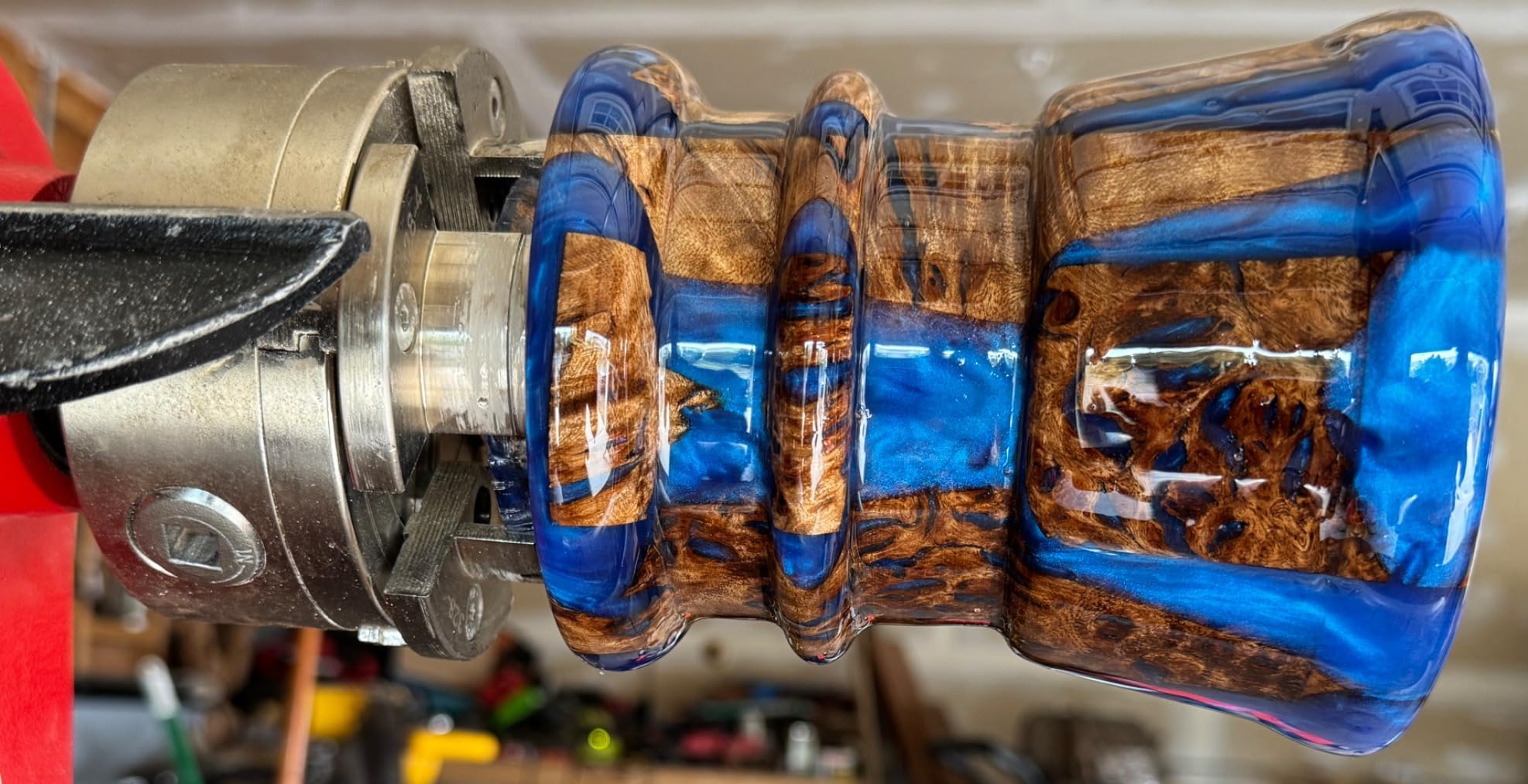 4 Inch Wood Lathe Chuck Set 1