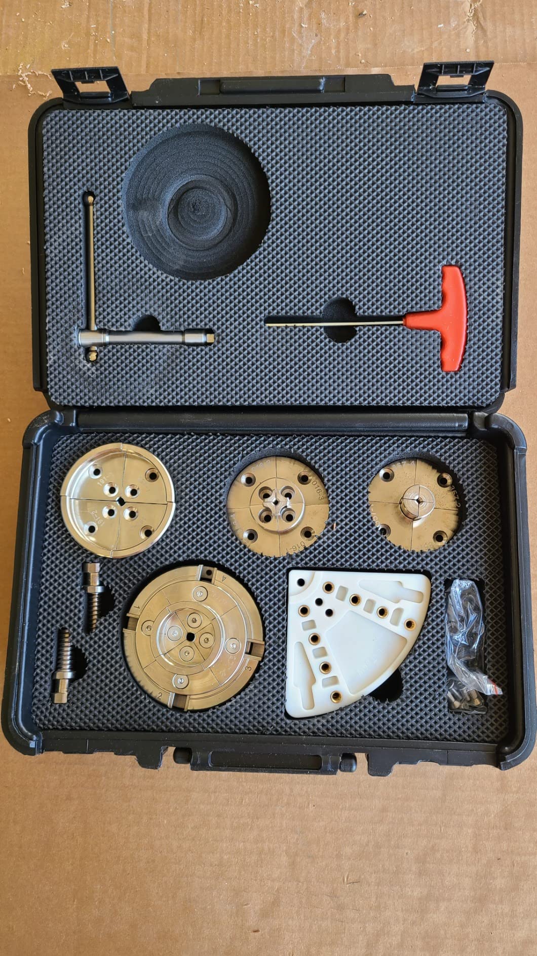 4 Inch Wood Lathe Chuck Set 1