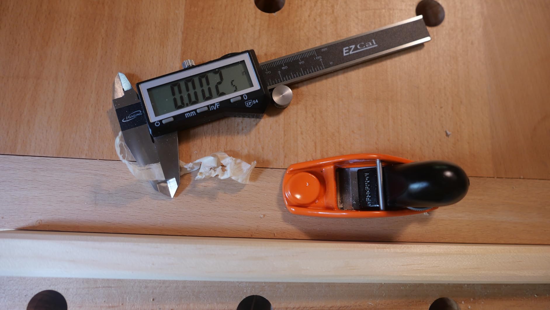 JORGENSEN No.101 Mini Wood Planer - Mini Hand Planer for Woodworking, Block Plane, Small Hand Plane for Trimming, Wood Planing, Craft, Professional Ductile Iron Body, Adjustable Cutting Depth customer photo 1