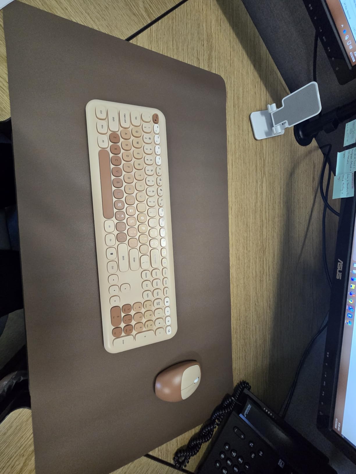 YSAGi Double-Sided Desk Pad, 31.5