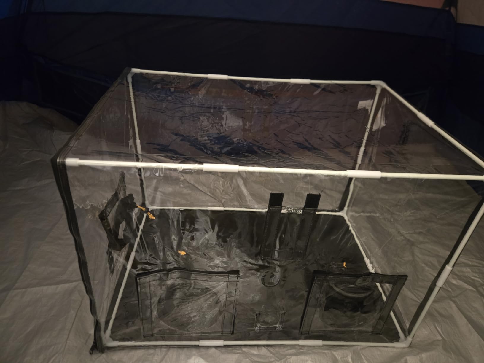 Large Still Air Box Mushroom Mycology Fume Hood Propagation Stations Grow Kit Mushroom Grow Bags Your Monotub Kit Mushroom Planting Bag Tent for Spores Horticulture Supplies (31.5 x 20.5 x 20.5 inch) customer photo 1