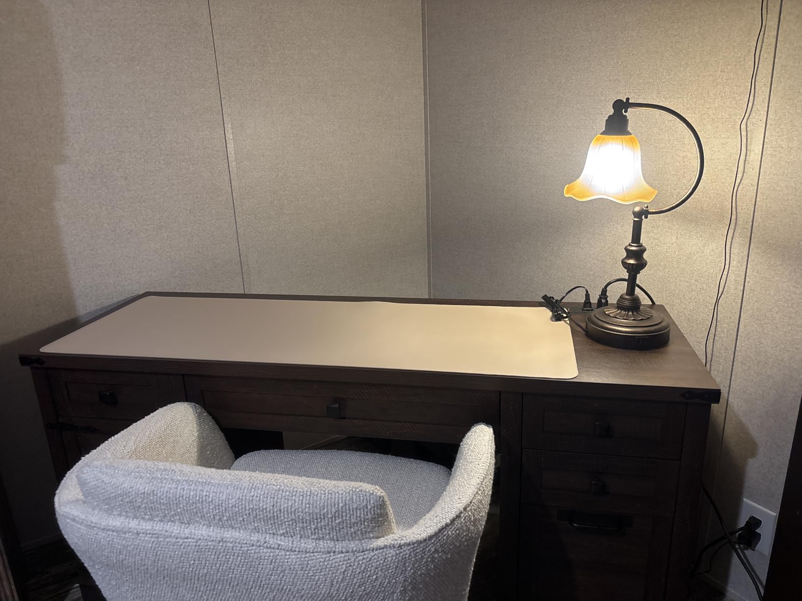 AFIING Large Desk Mat 47