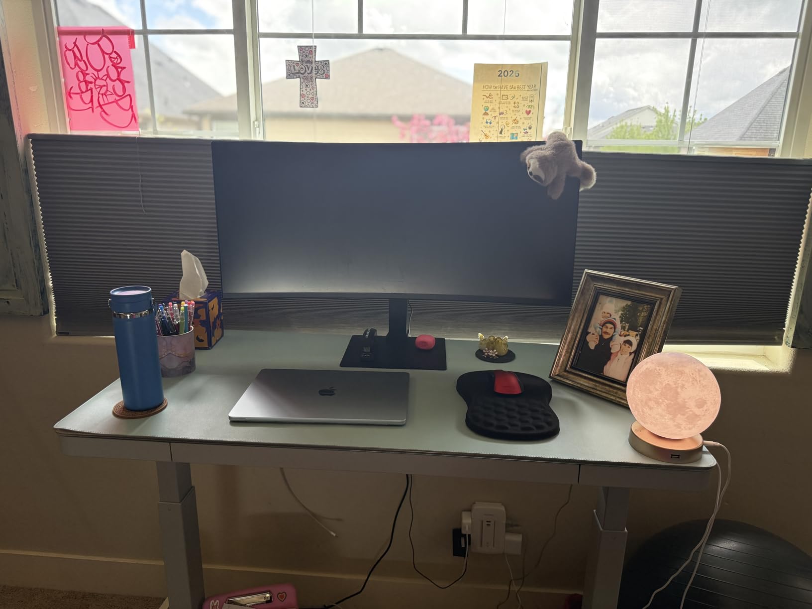 AFIING Large Desk Mat 47