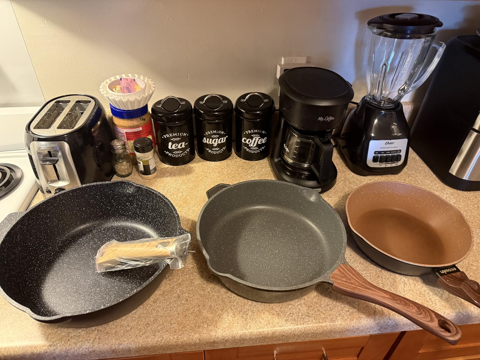 SENSARTE Nonstick Ceramic Saute Pan 12-Inch, 5QT Non-toxic Deep Frying Pan Skillet with Lid, Healthy No Teflon Cookware, Stay Cool Handle, Induction Compatible, PFAS Free customer photo 2