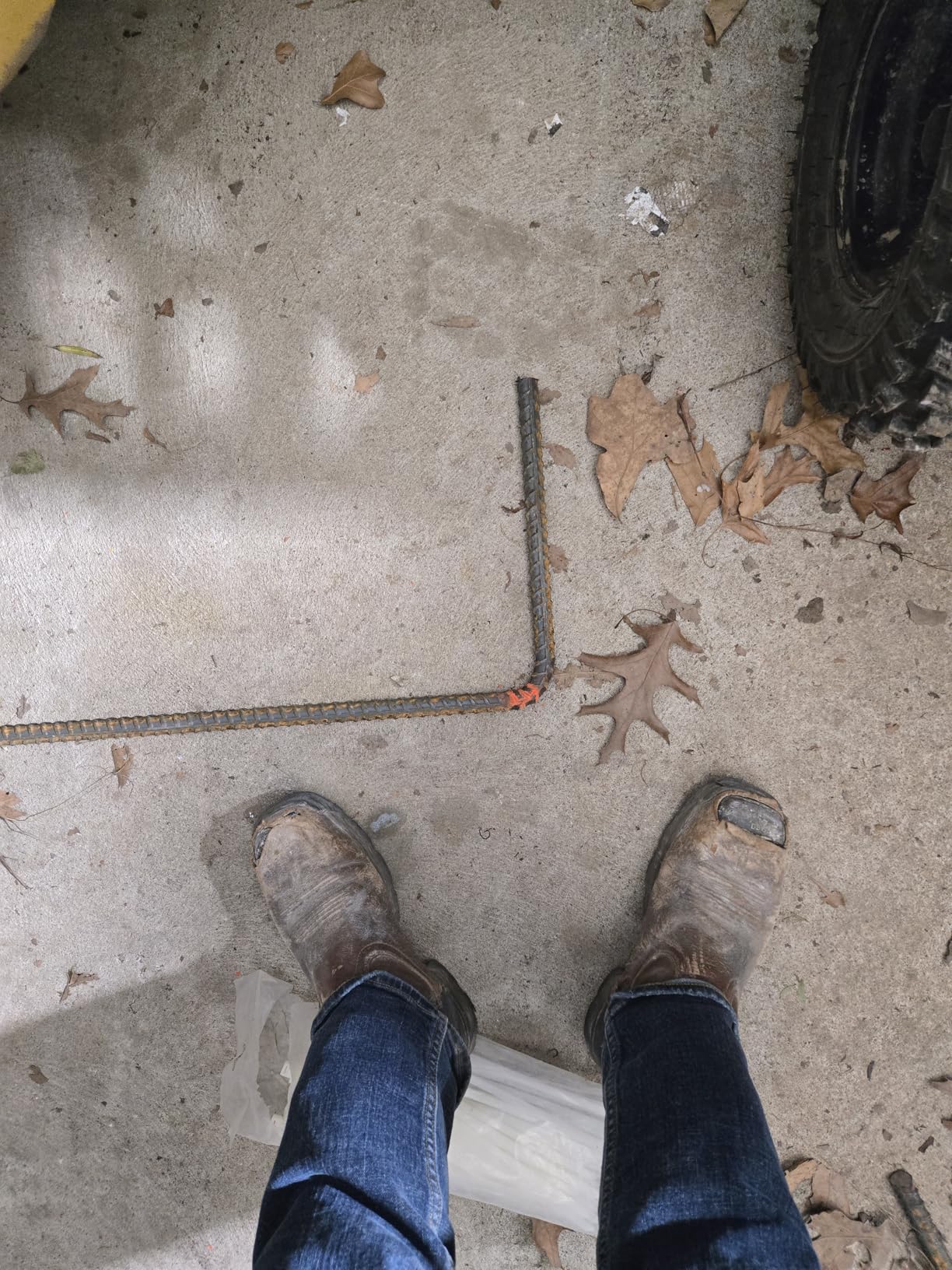 5/8 Inch Electric Hydraulic Rebar Bender 1100W Portable Hydraulic Rebar Bending Machine Max 16mm Rebar within 2-2.5s Easy Bending Rebar Steel Bar HRB-16 (Orange) customer photo 1