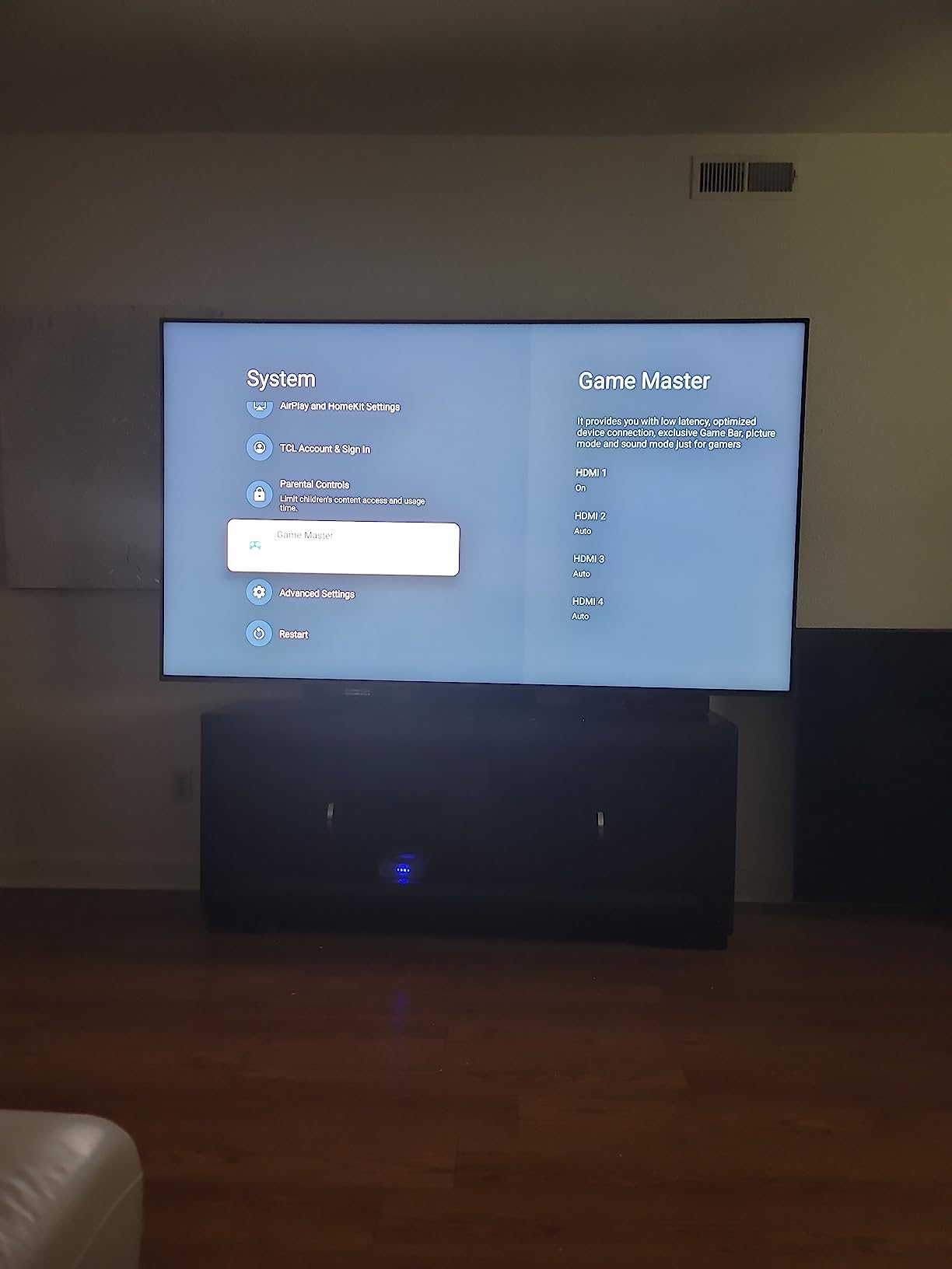 TCL 85-Inch QM8 QLED 4K Smart Mini LED TV with Google TV (85QM850G, 2023 Model) Dolby Vision, Dolby Atmos, HDR Ultra, Game Accelerator up to 240Hz customer photo 1