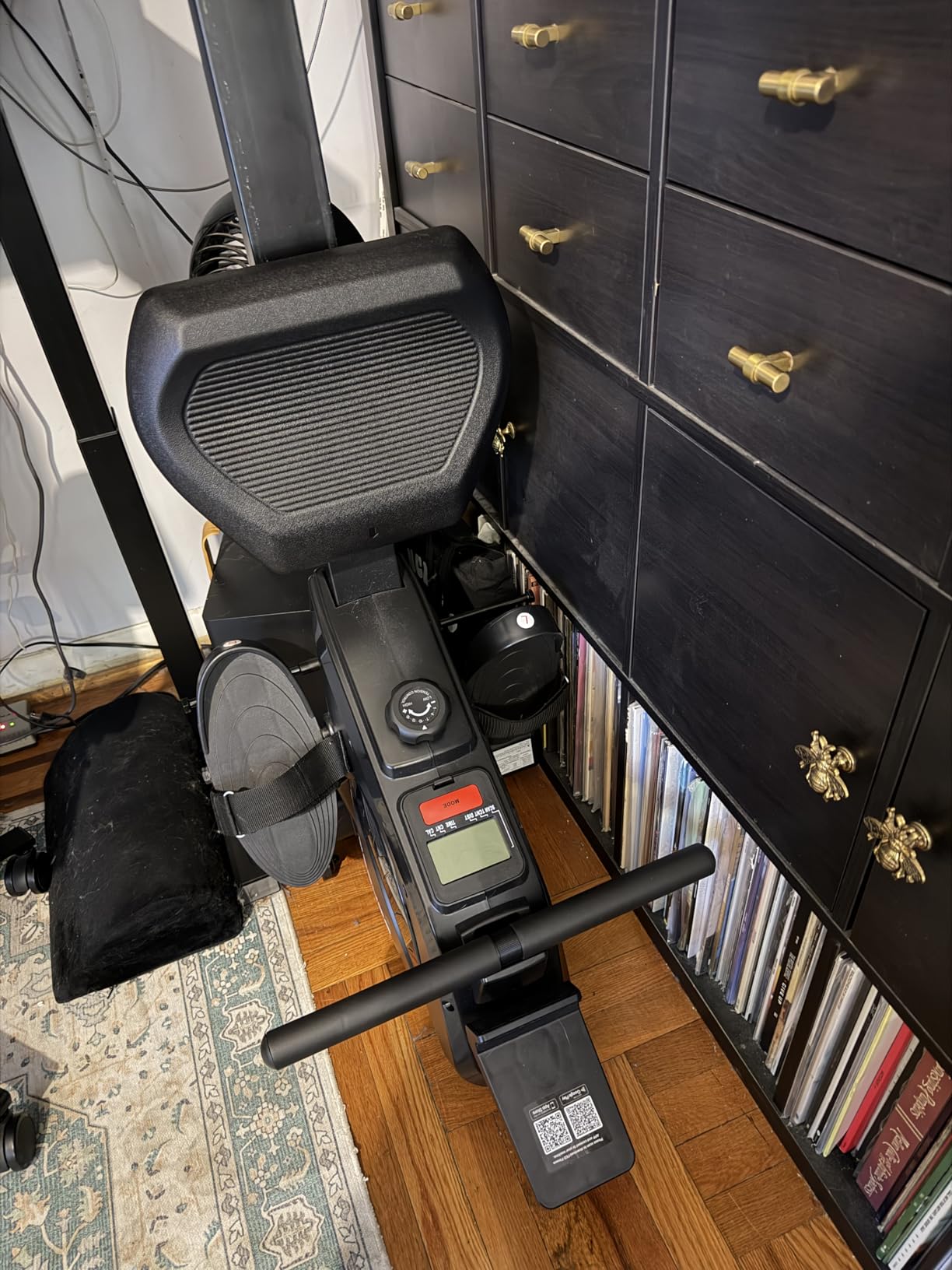 YOSUDA Rowing Machine for Home, Magnetic Rower Machine for Beginners to Athletes, Use with Resistance Adjustment Function, Bluetooth, App Supported, LCD Monitor, and Comfortable Seat Cushion customer photo 1