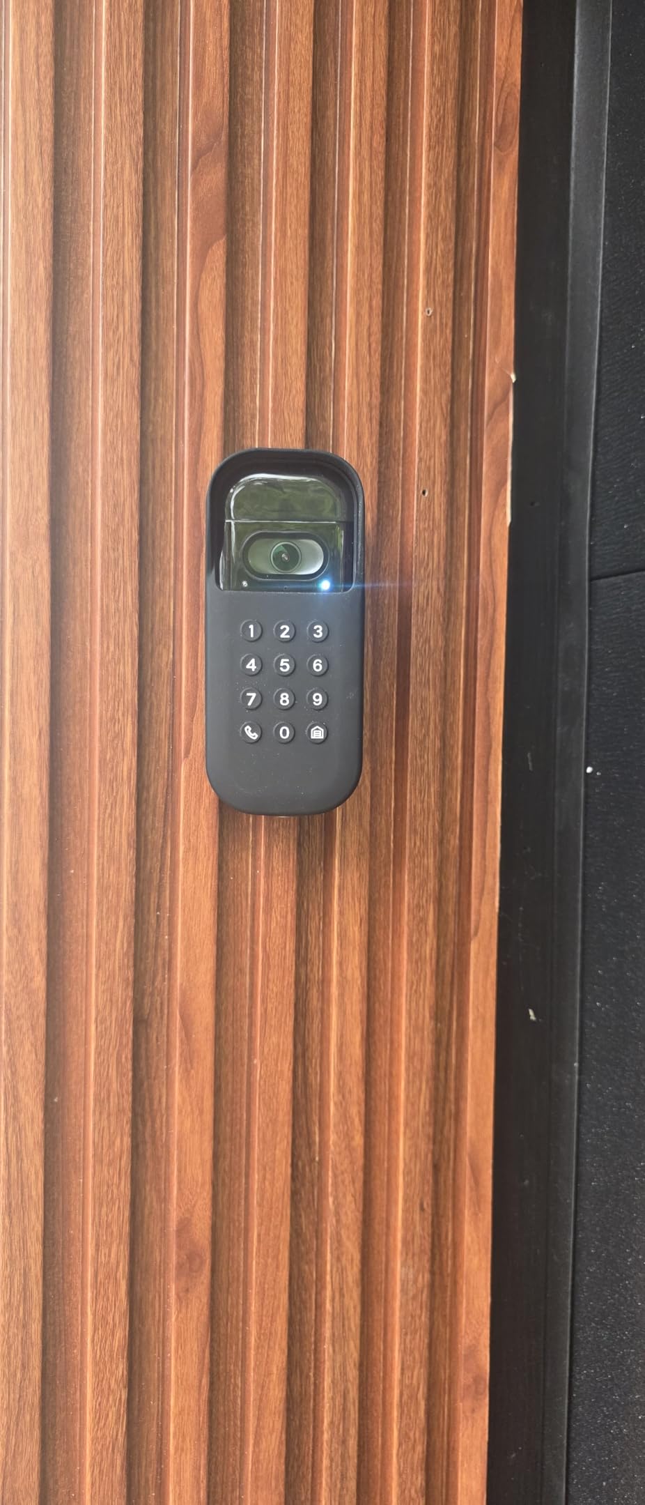myQ Smart Garage Door Video Keypad with Wide-Angle Camera, Customizable PIN Codes, and Smartphone Control customer photo 1