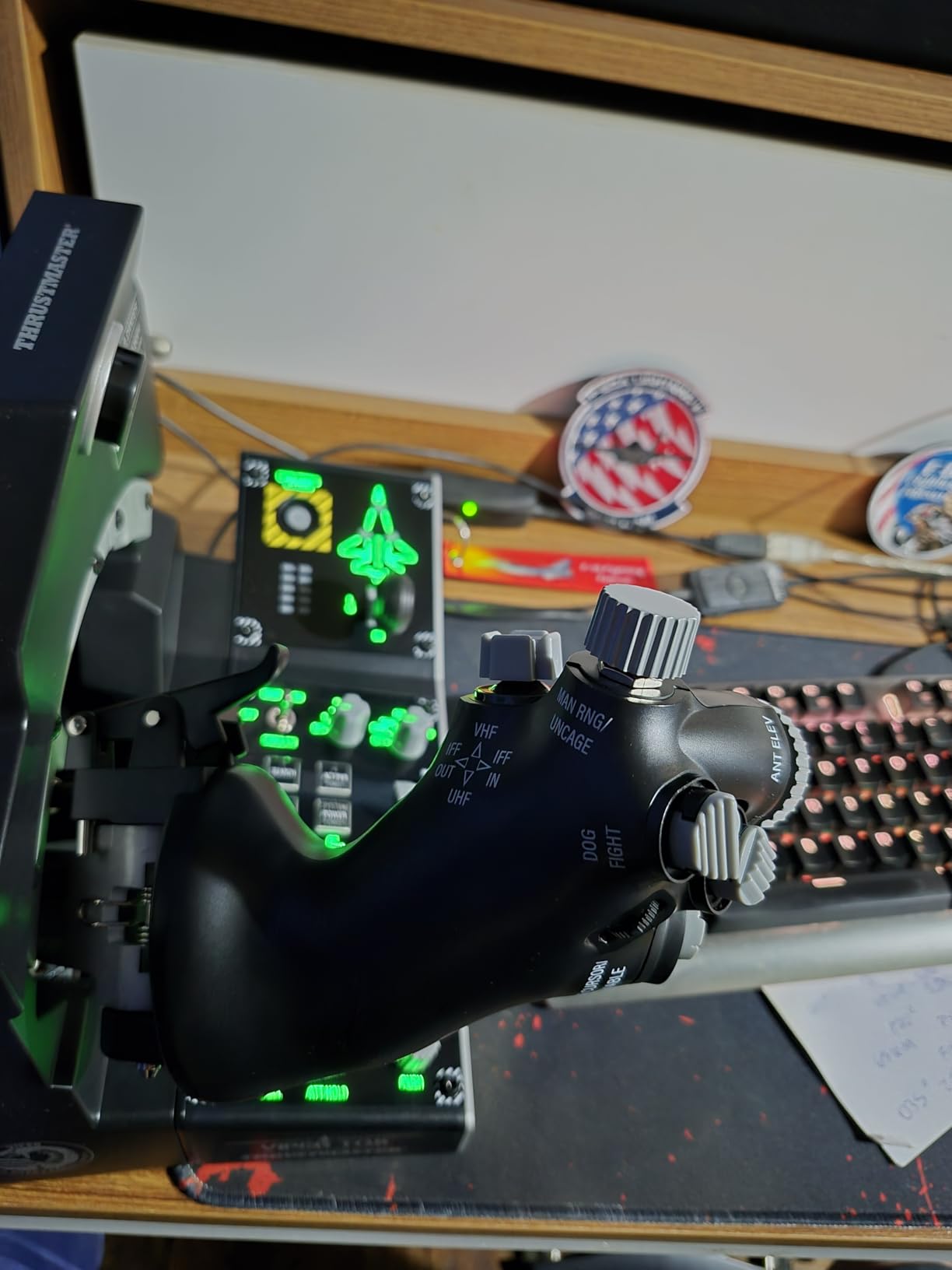Thrustmaster Viper TQS Mission Pack Metal Throttle Quadrant System with Control Panel, 64 Action Buttons, Hall Effect Joystick Technology, Flight Sim Throttle, Compatible with PC customer photo 1