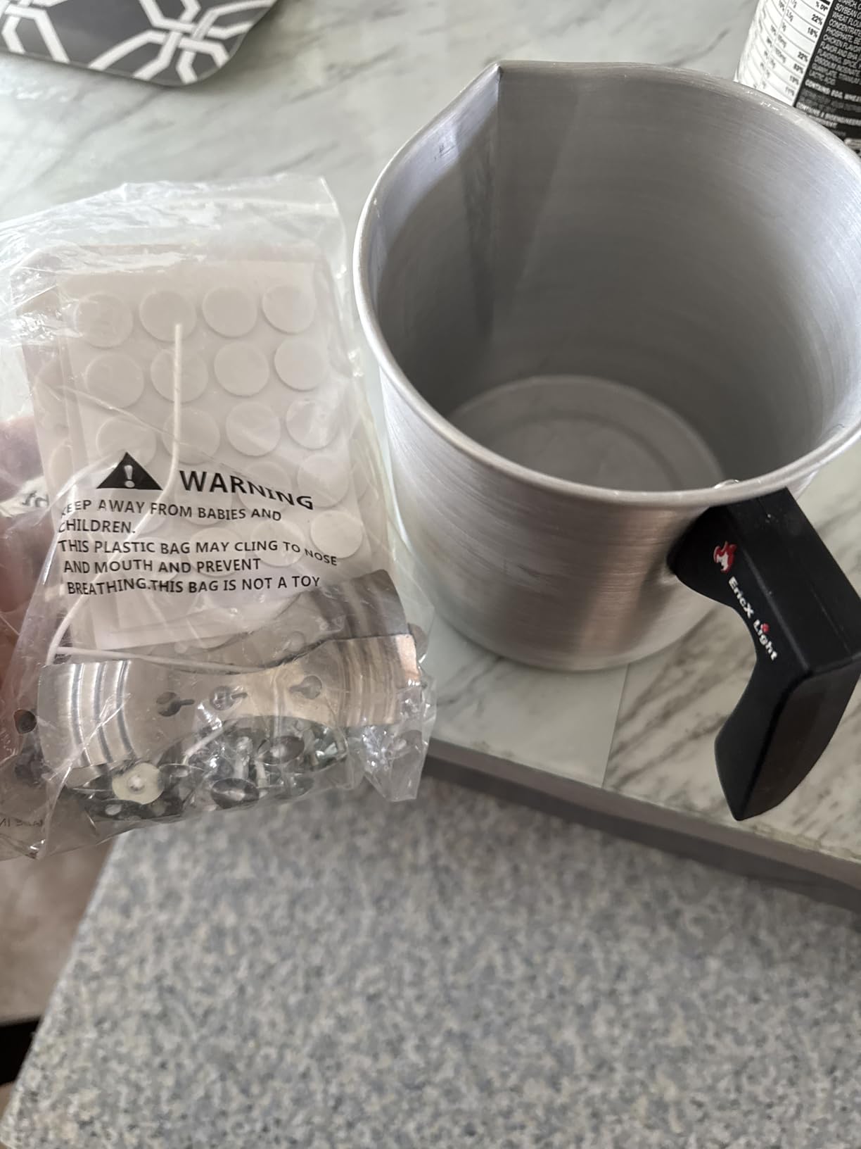 Ohcans Candle Making Kit Supplies for Beginners, Soy Wax DIY Candle Making for Adults, with 900ml Candle Make Pouring Pot, Candle Wicks, Wicks Sticker, Wicks Holder,Soy Candle Wax customer photo 2