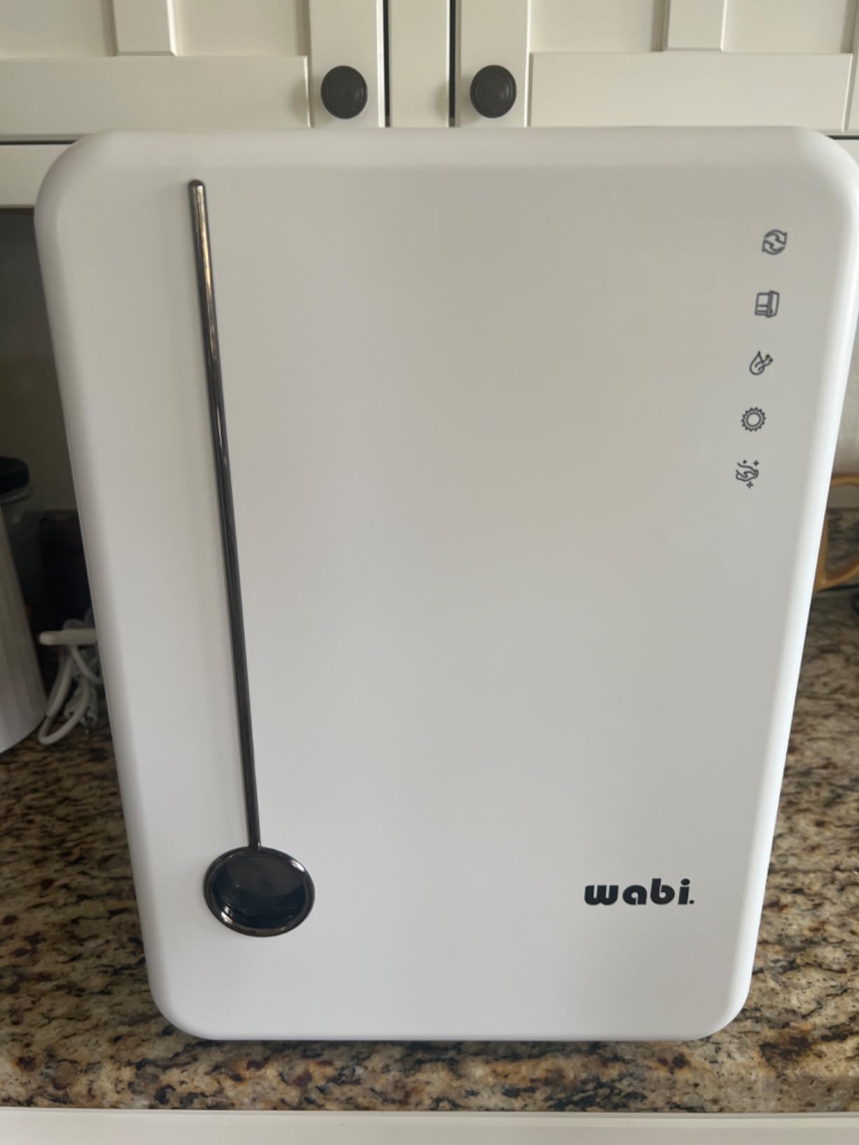 Wabi UVC LED Sanitizer & Dryer Ultra (White + Gunmetal Trim) customer photo 1