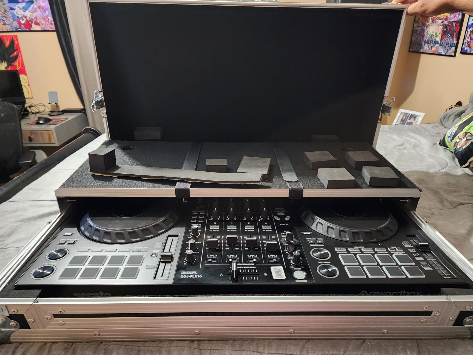 Headliner Flight Case Compatible with Pioneer DJ DDJ-FLX10 with Laptop Platform customer photo 1