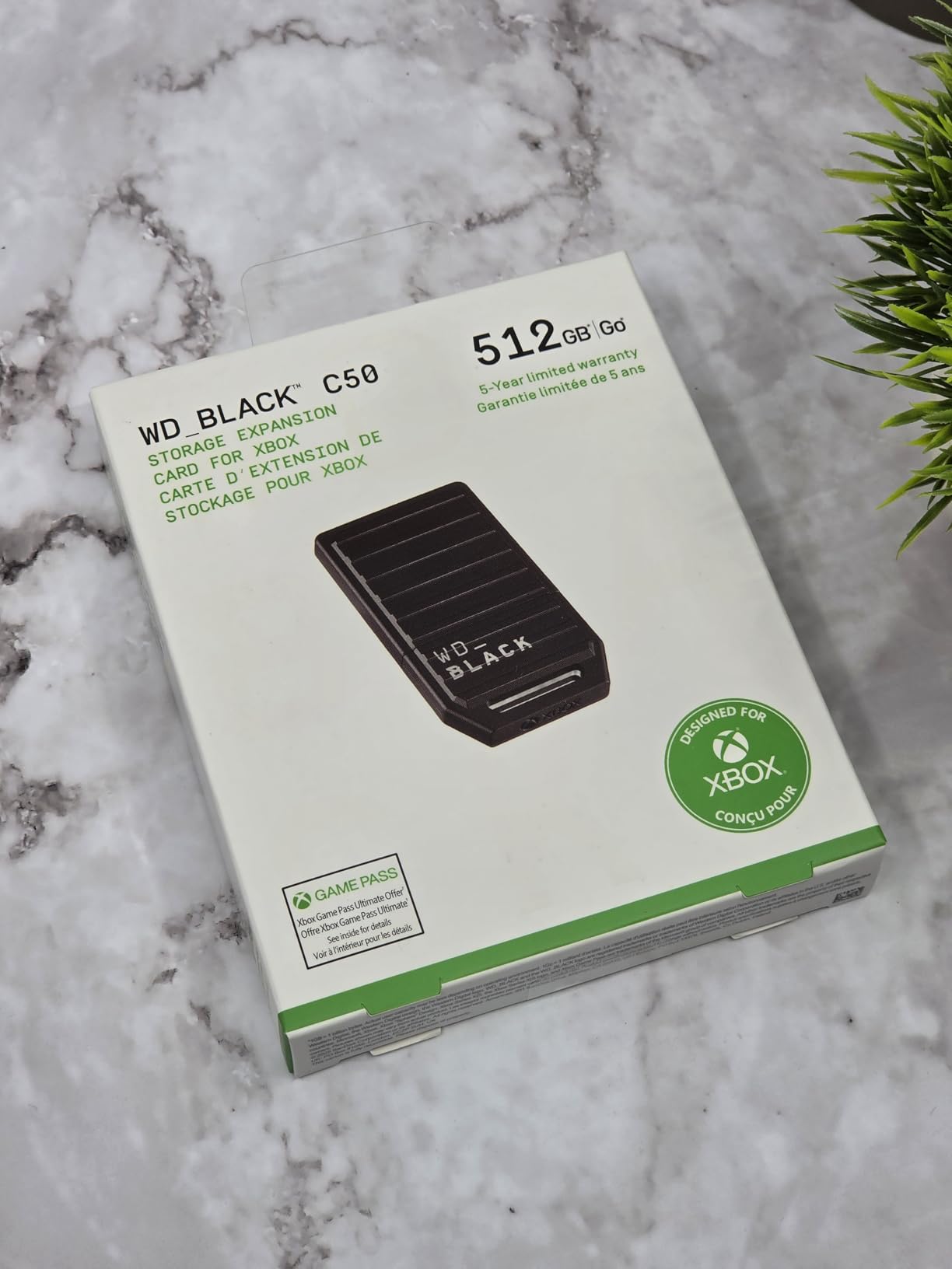 WD_Black 1TB C50 Storage Expansion Card, Officially Licensed for Xbox - Quick Resume, Plug & Play, NVMe SSD Expansion for Xbox Series X|S - WDBMPH0010BNC-WCSN customer photo 2