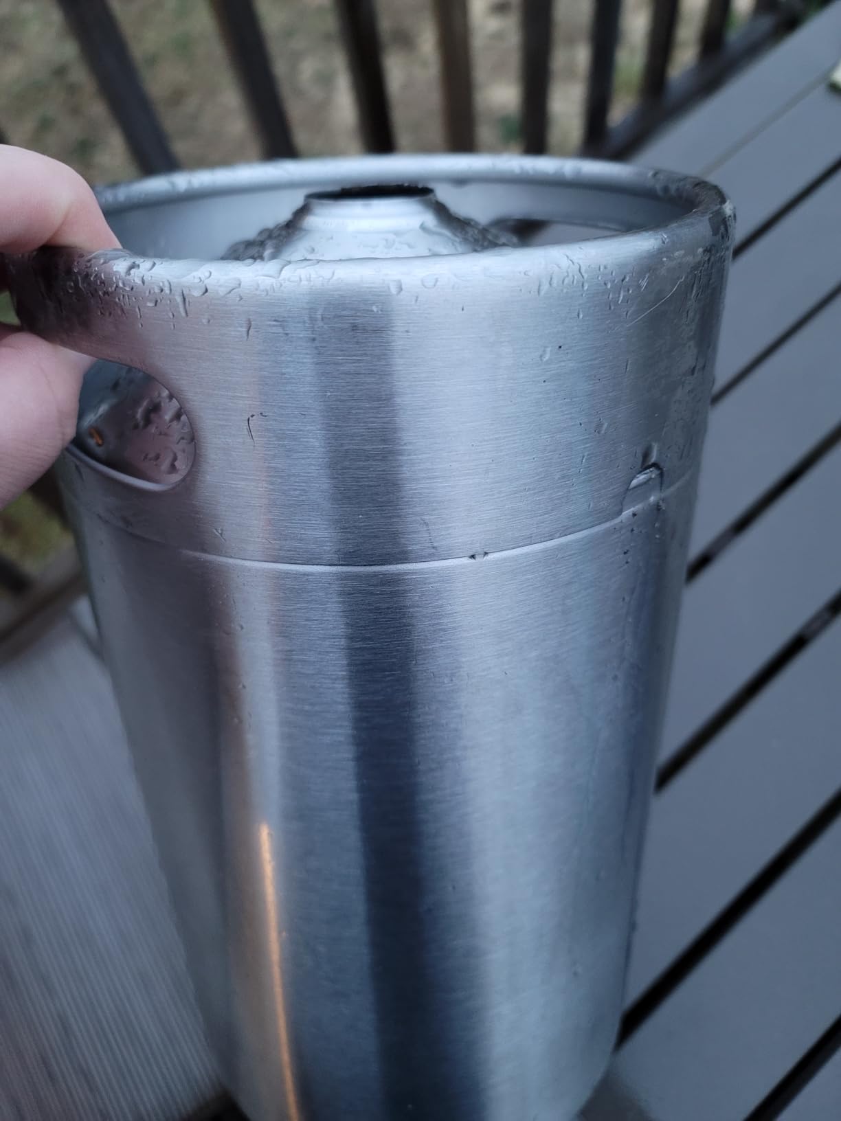 270OZ Mini Keg Growler, Pressurized Home Dispenser System with Adjustable Faucet Keeps Carbonation and Fresh for Homebrew customer photo 2