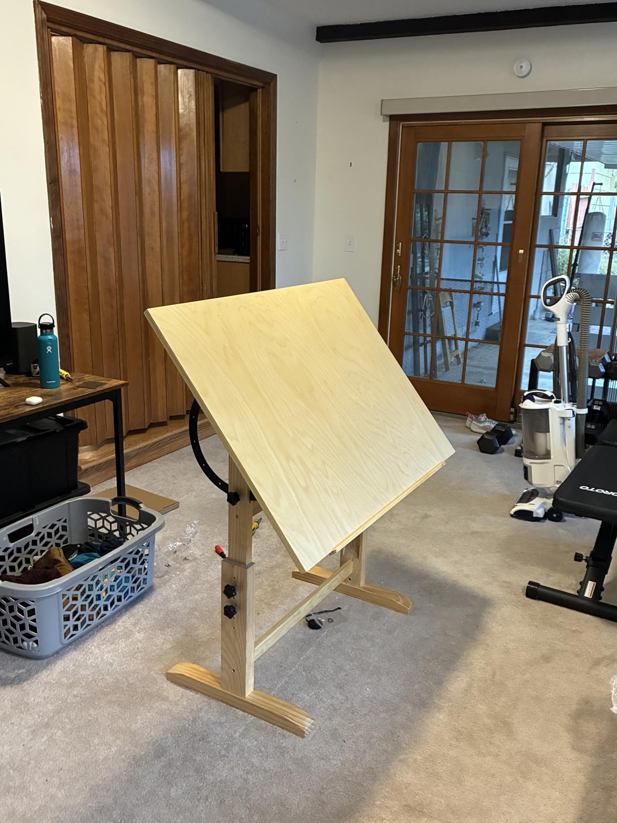 VISWIN Wood Drafting Table for Adults, 30