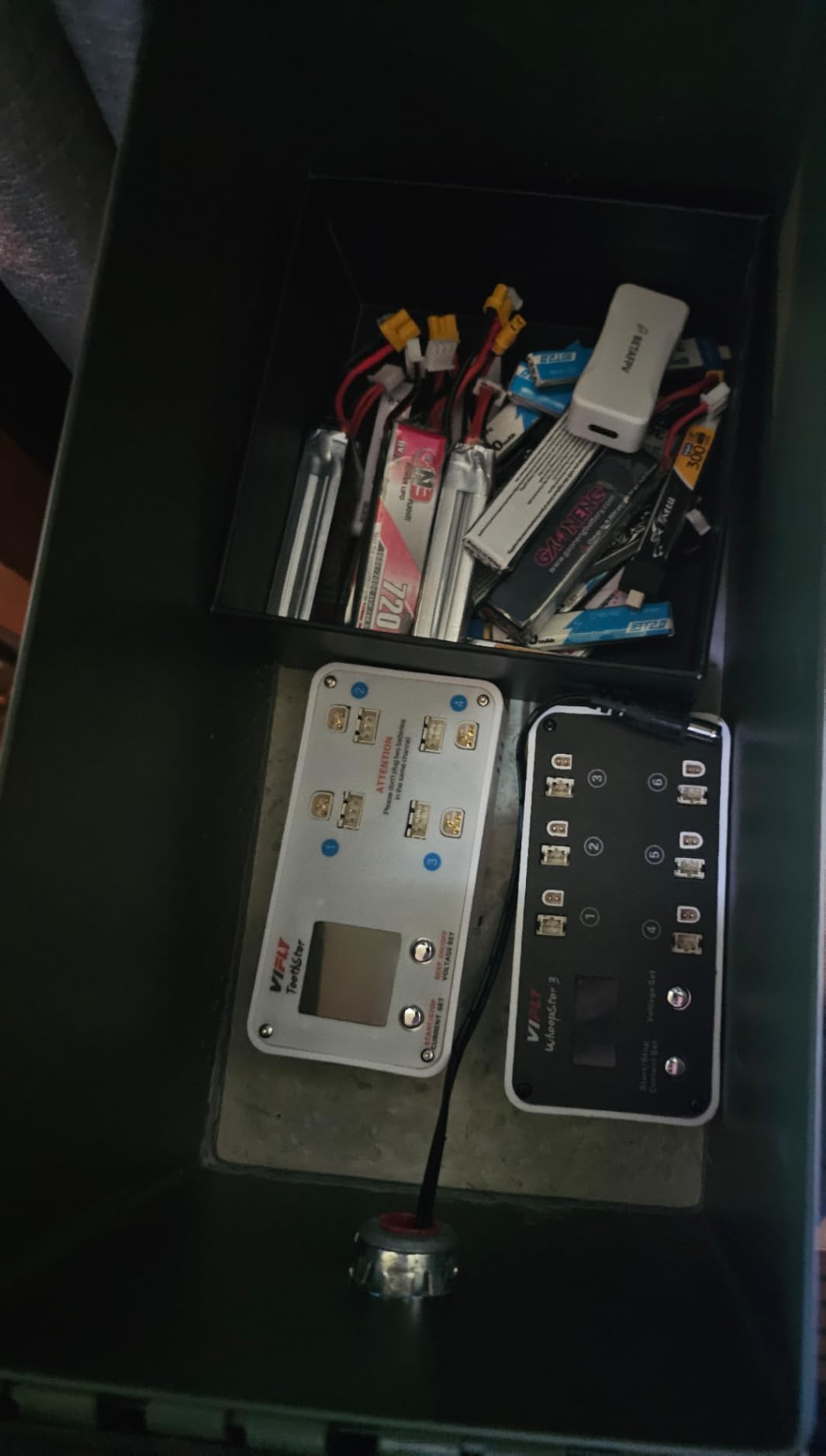 VIFLY WhoopStor V3 6 Ports 1S LiPo Battery Storage Charger and Discharger with LCD Display Tiny Whoop Charger with PH2.0 and BT2.0 Connectors customer photo 2
