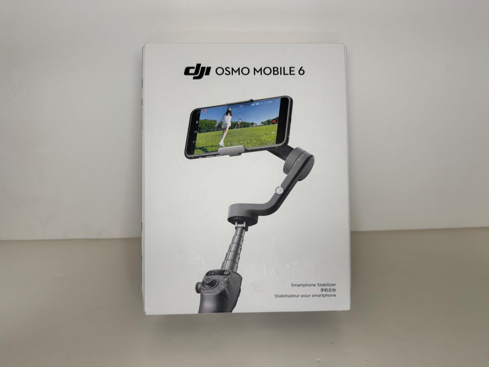 DJI Osmo Mobile 6, 3-Axis Phone Gimbal, Object Tracking, Built-in Extension Rod, Portable and Foldable, Gimbal Stabilizer for iPhone, Android, YouTube TikTok Video, Platinum Gray customer photo 1