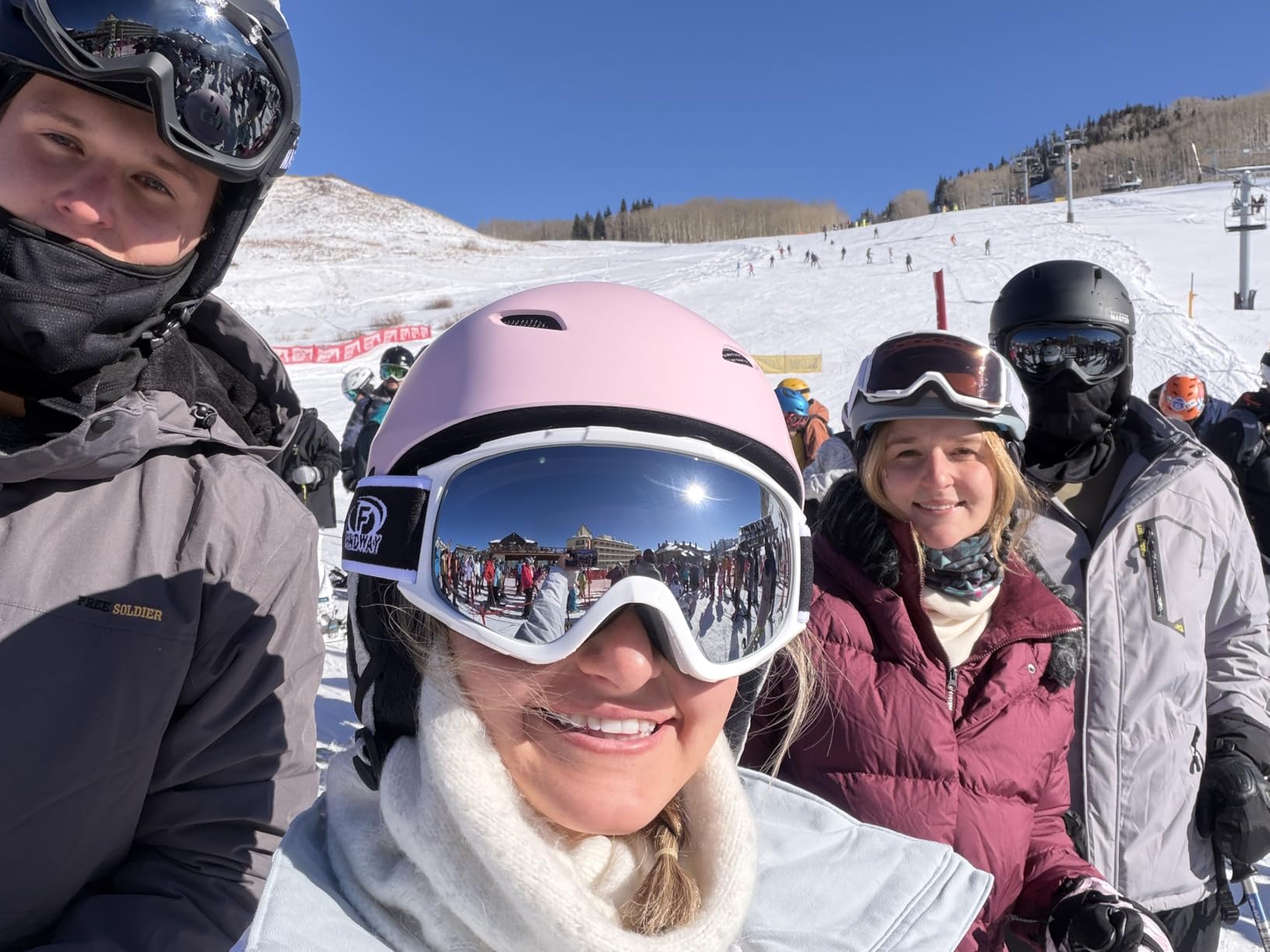 OutdoorMaster OTG Ski Goggles - Over Glasses Ski/Snowboard Goggles for Men, Women & Youth - 100% UV Protection customer photo 1