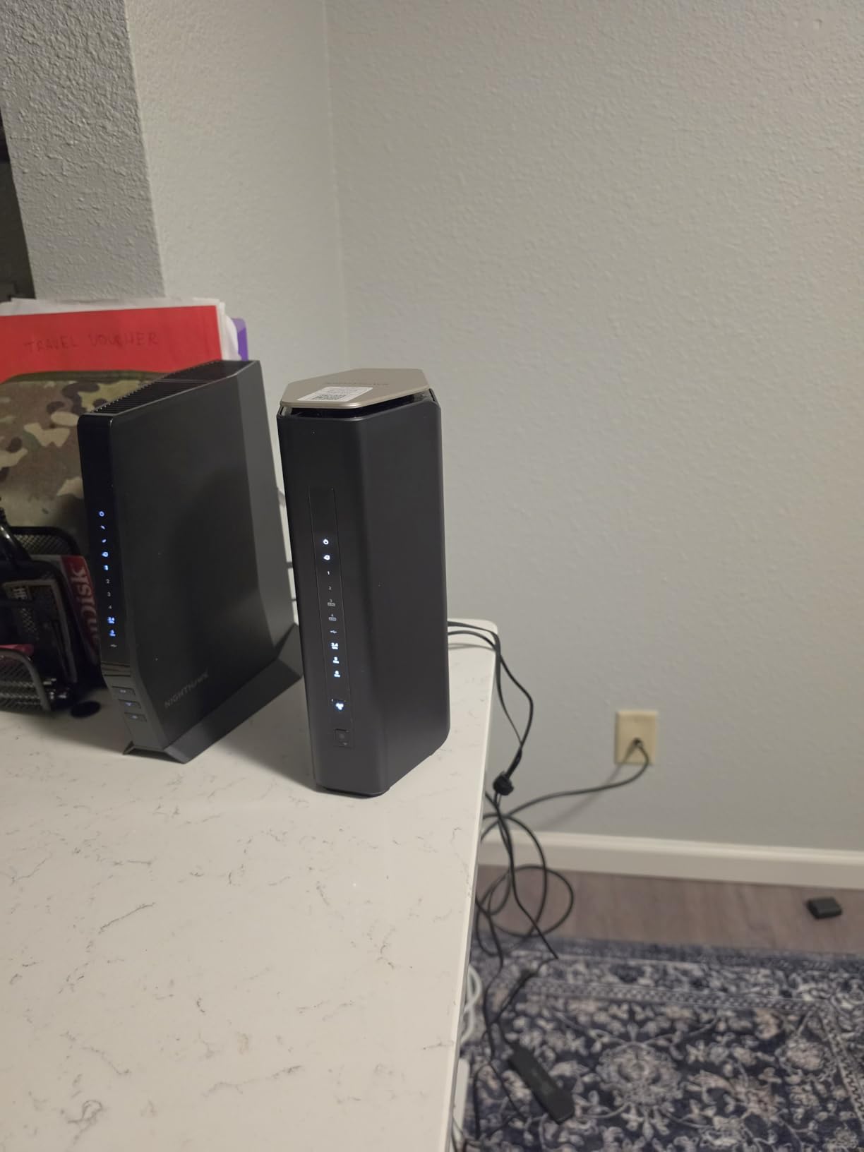 NETGEAR Nighthawk Tri-Band WiFi 7 Router (RS700S) - Router Only - BE19000 Wireless Speed (up to 19 Gbps) - 10 Gig Internet Port - Covers up to 3,500 sq. ft. customer photo 2