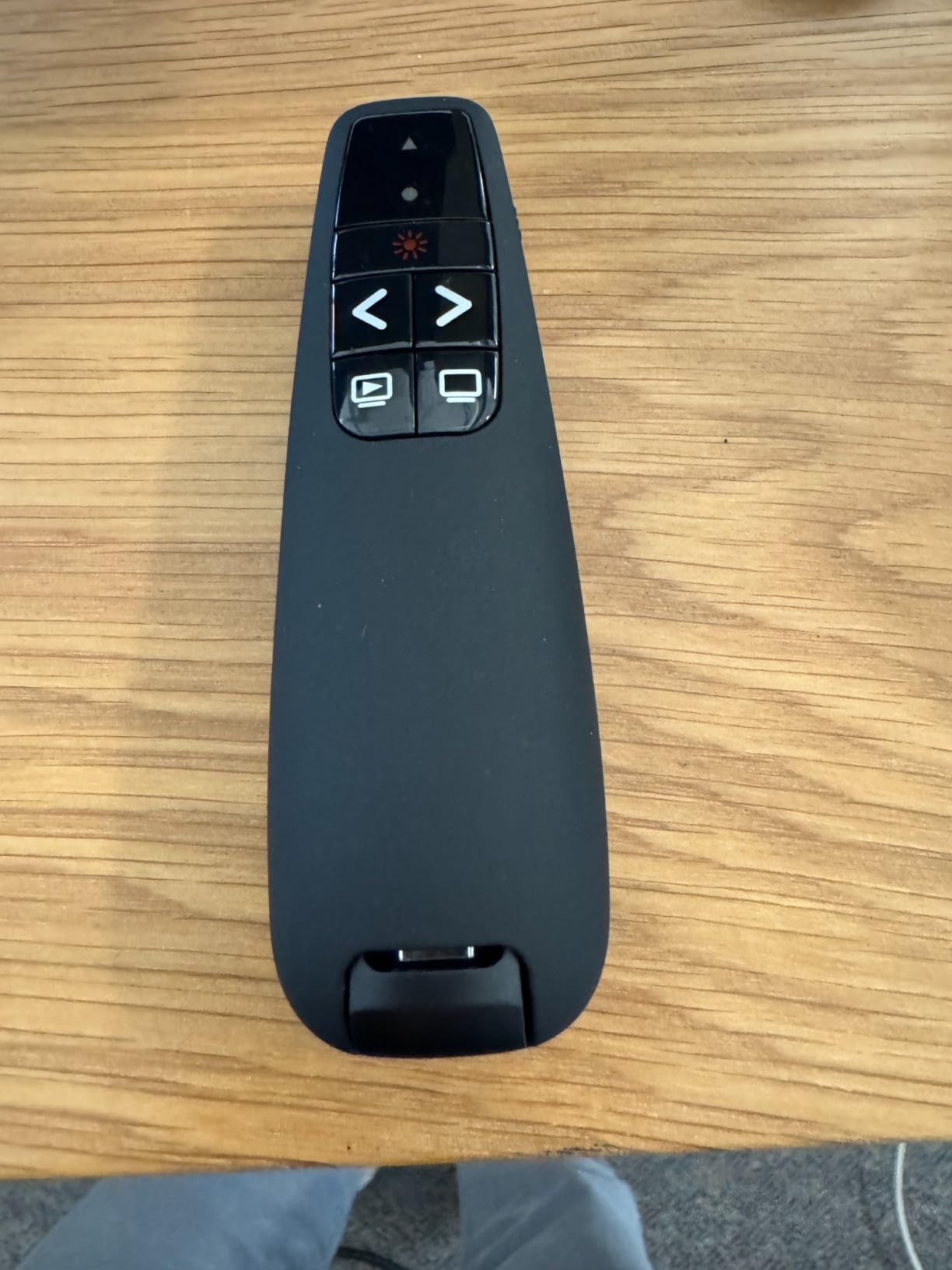 Wireless Presentation Clicker PowerPoint Presenter Remote : USB Type C Clicker with Red Laser Pointer Long Range PPT Control -Power Point Google Slide Advancer for Mac Laptop PC Computer Keynote customer photo 2