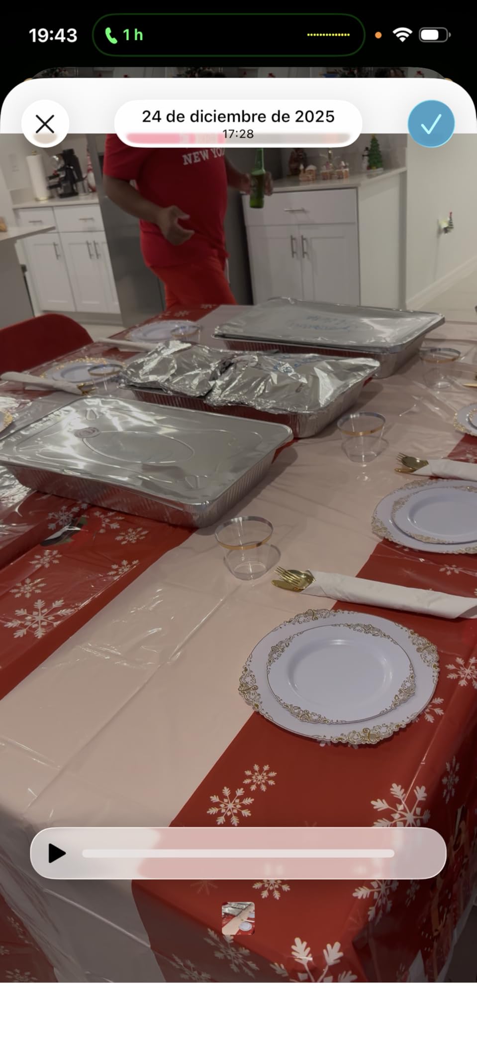 Childom Thanksgiving Tablecloth, 3 Pack Disposable Plastic Tablecloth 54