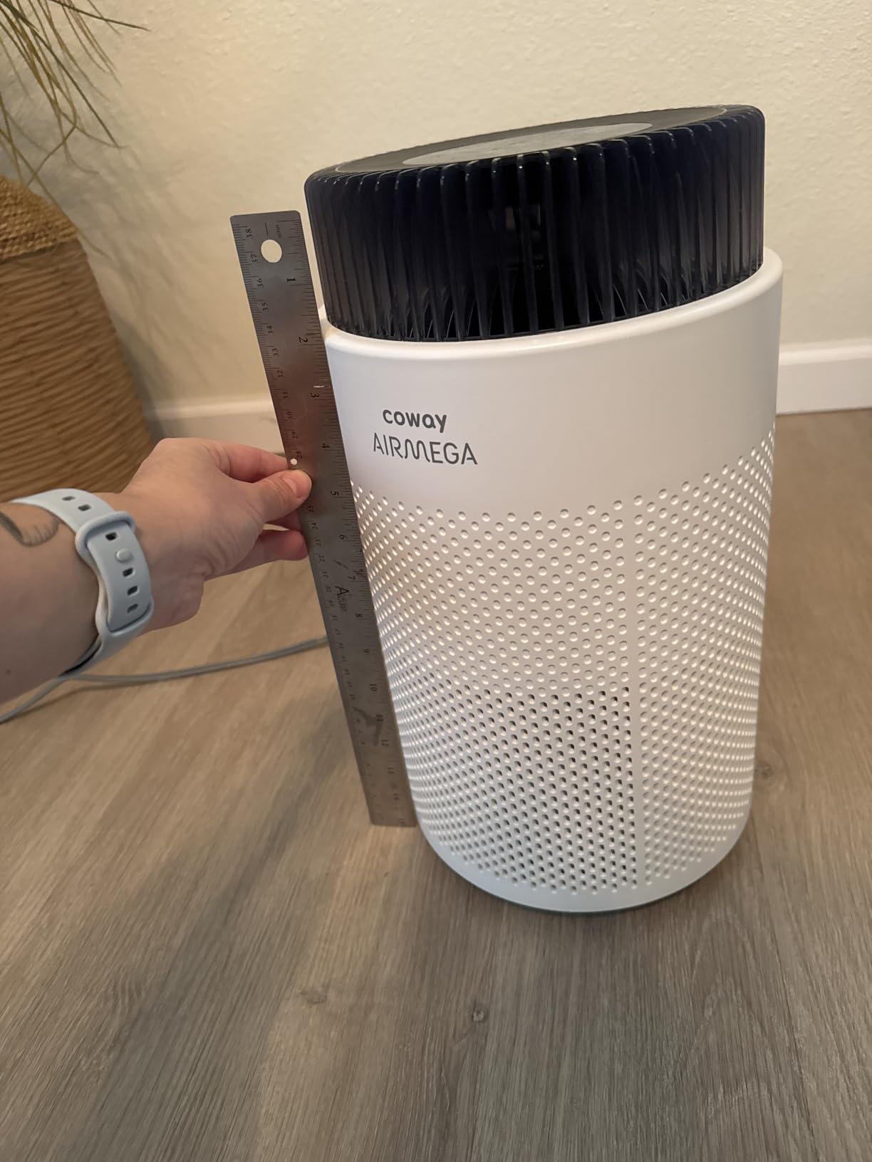 Coway Airmega 100 Air Purifiers for Home up to 810 ft², HEPA and Carbon Filter for Smoke, Allergies, Pet Dander, Odor, AQI Monitor, Auto Mode, Timer, Filter Indicator, Night Light, 2yr Warranty, Airmega 100 White customer photo 2