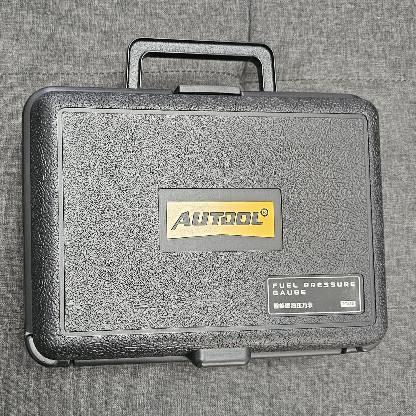 AUTOOL Fuel Pressure Gauge Digital Fuel Pressure Tester Kit 0-426PSI 0~29bar for Petrol Engine Fuel Pressure Test, Automotive Fuel Pressure Tester with Hoses Adapters PT630 customer photo 2