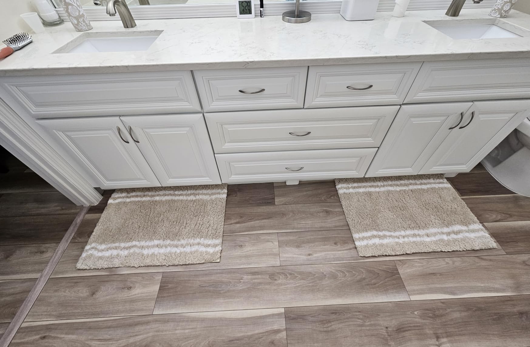PURRUGS Bathroom Rug Non-Slip Machine Washable 20