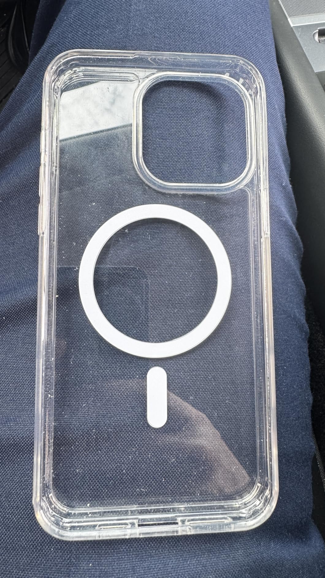 FNTCASE for iPhone 15 Case Clear: iPhone 14/13 Case Magnetic Phone Cases with Screen Protector Compatible with Magsafe Slim Anti Yellowing Rugged Protective Transparent Cell Cover (A-Clear) customer photo 2