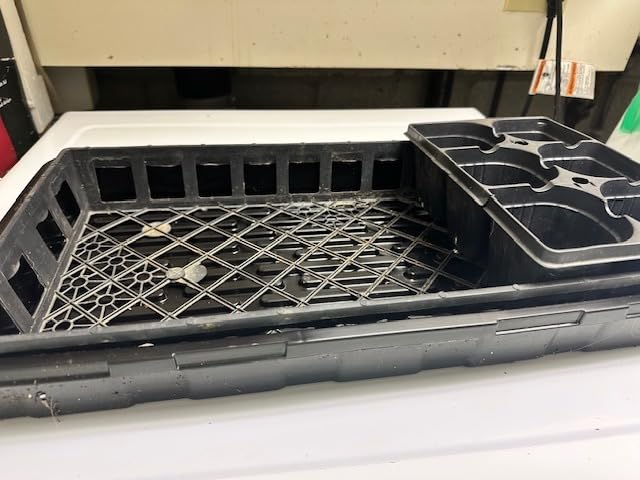 SOLIGT Extra Thick Heavy Duty 10 Pack Seed Starting Trays - Microgreens Growing Trays Seedling Plant Germination Starter Tray Transplant Fodder Flats, No Holes, No Leakage, Reusable, 14 * 10.8 * 2.3