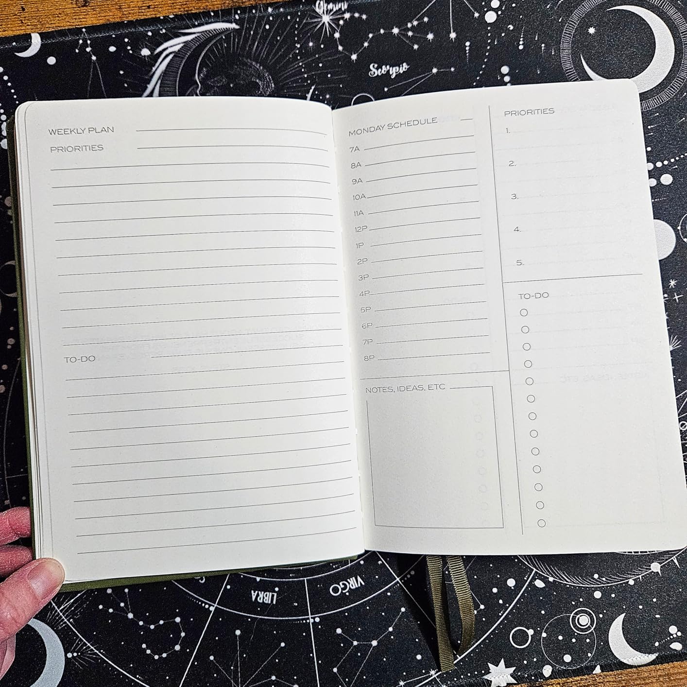 Anecdote Spiral Planner w/2026-2027 Calendar (8.5