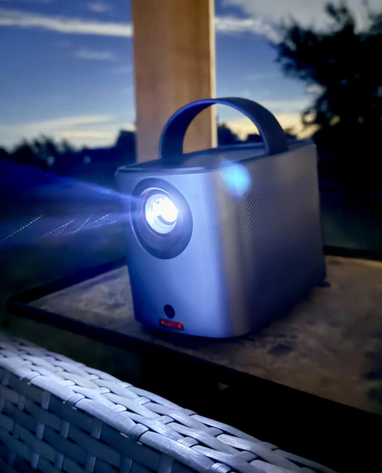 Anker Nebula Mars 3 Air GTV Projector - Netflix Officially Licensed, 400 ANSI-Lumen Brightness, Native 1080P, Dolby Digital Sound, 150-Inch Picture, Built-In Battery customer photo 1