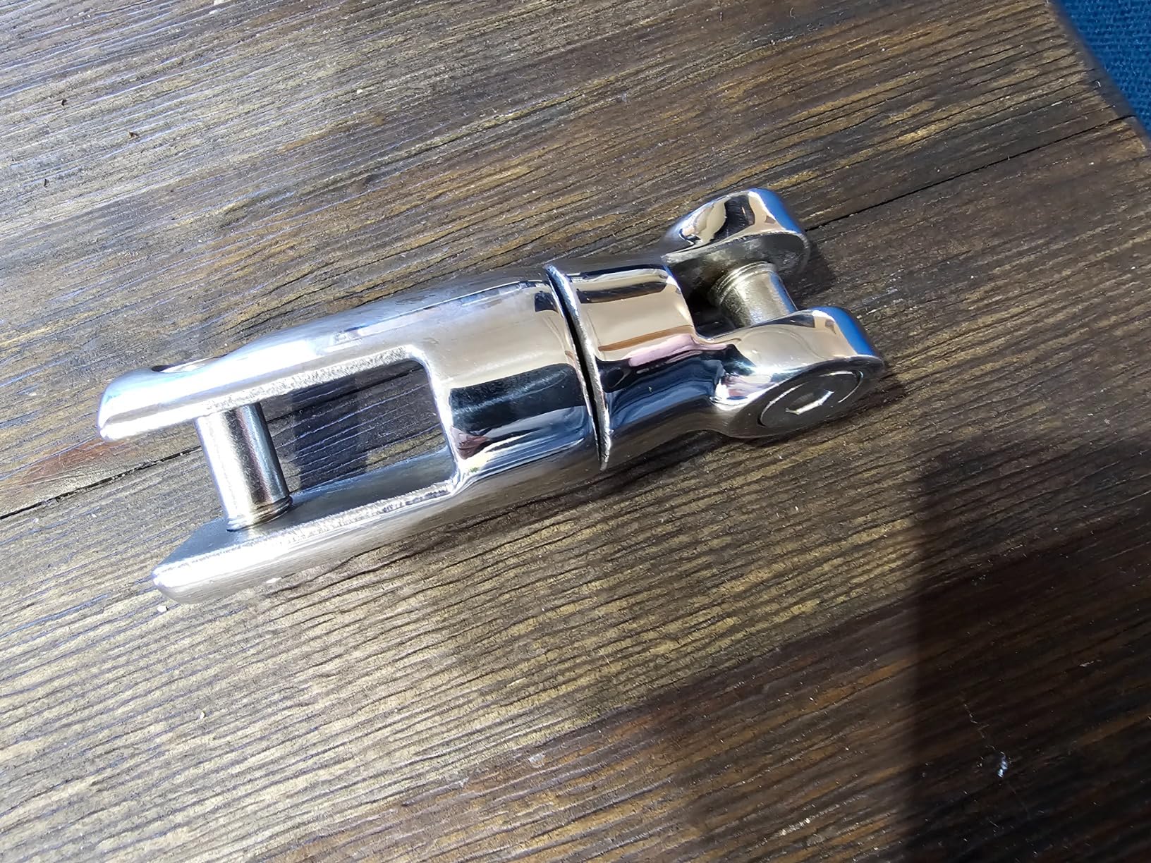 316 Stainless Steel Boat Anchor Swivel Connector 1/4 inch - 5/16 inch and 3/8 inch - 1/2 inch Two/Three Section Marine Grade Heavy Duty Anchor Chain Swivel customer photo 2