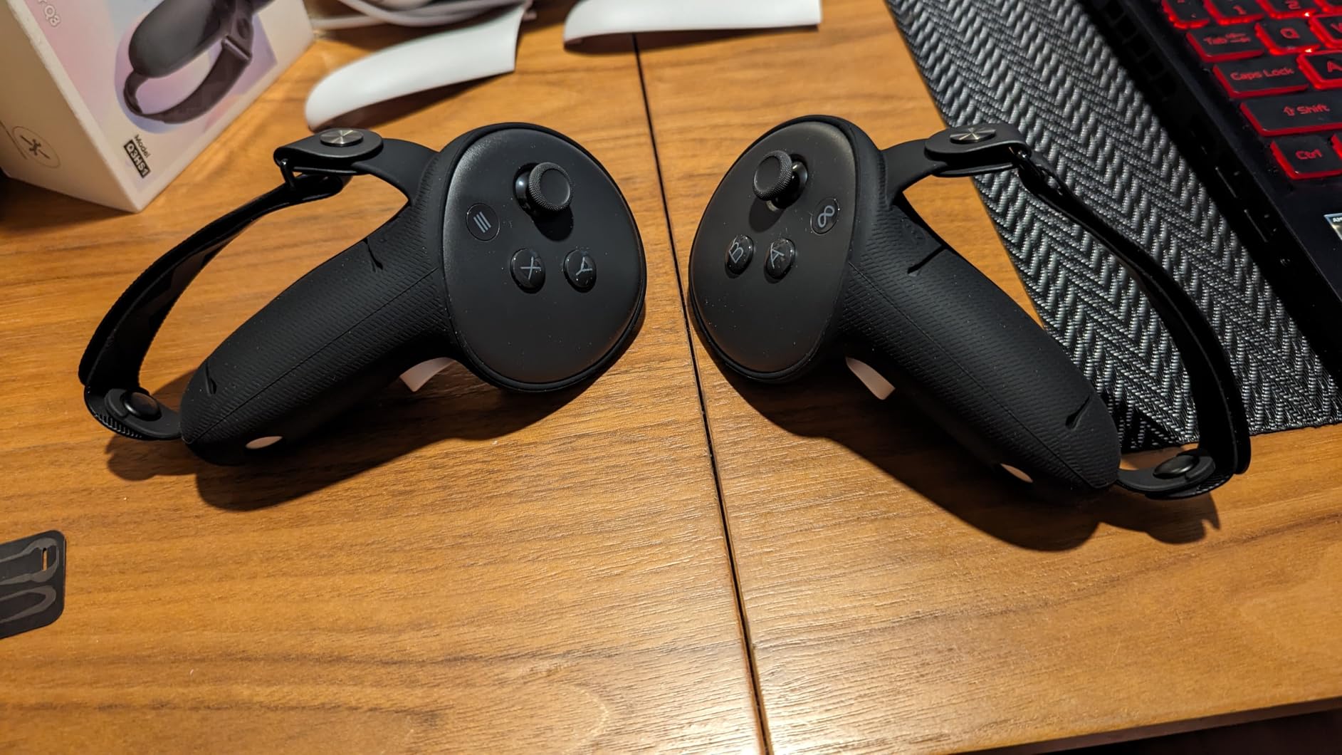 AMVR Upgraded Controller Grips Cover Compatible with Meta/Oculus Quest 3S/Quest 3 Accessories, with Battery Opening Cover and Knuckle Straps customer photo 2