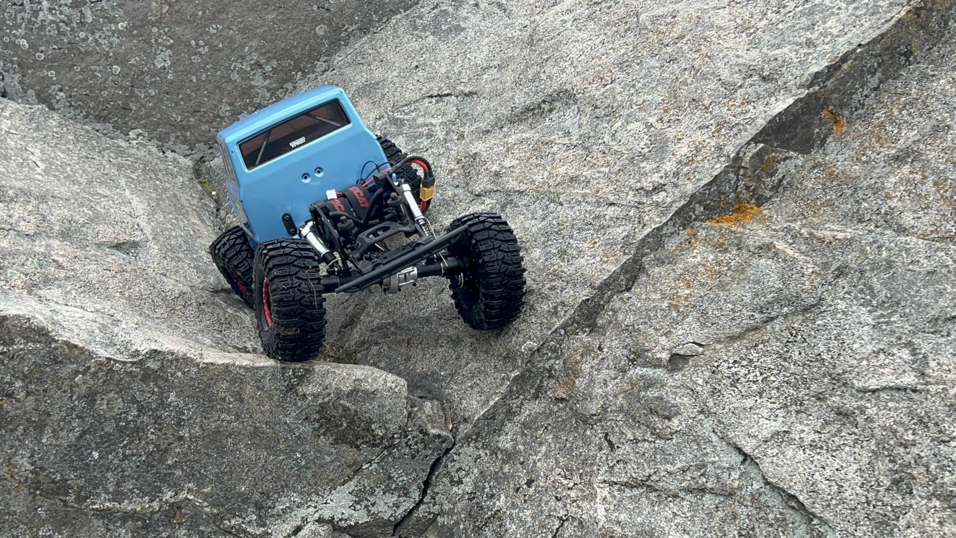 Redcat Ascent 1/10 Scale Rock Crawler - High-Torque 4WD RC Trail Truck with Portal Axles, Waterproof Electronics, LiPo Ready, RTR - Hobby-Grade Remote Control Rock Climber (Red) customer photo 2