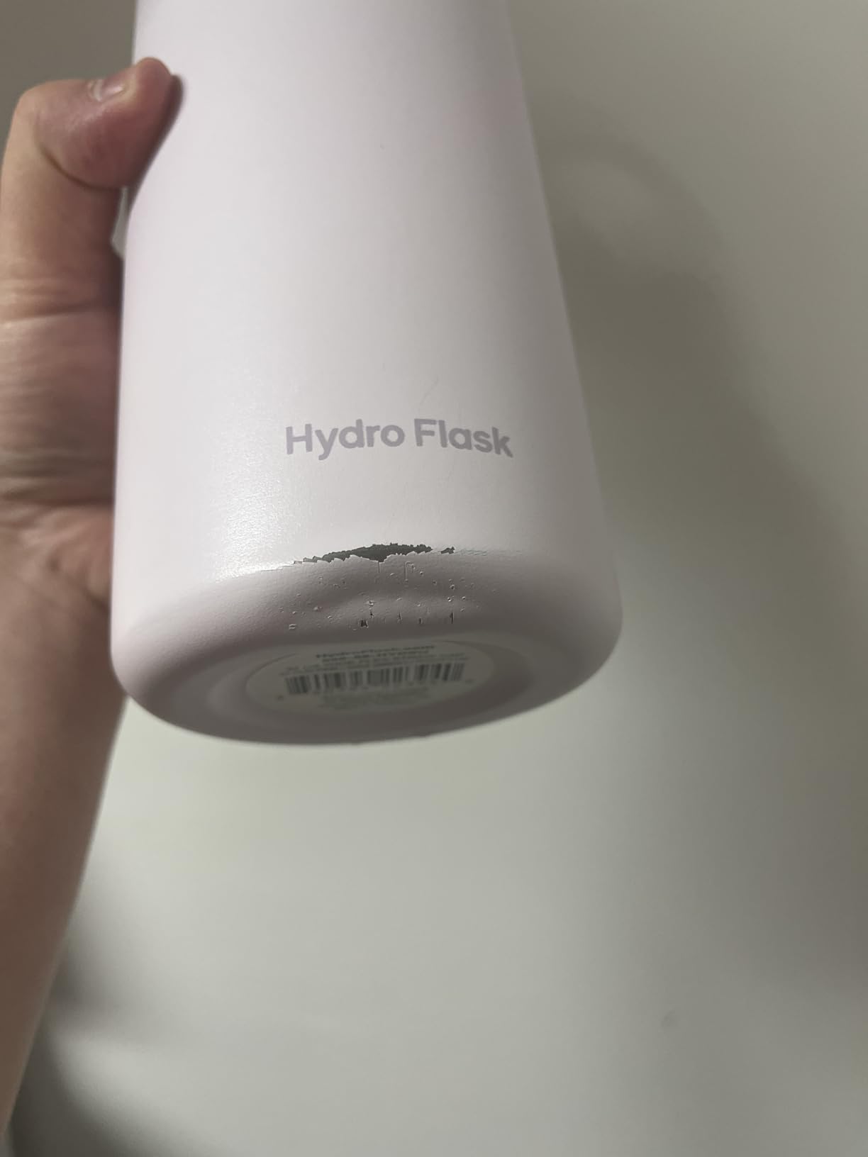 Hydro Flask 32 Oz Wide Mouth Water Bottle with Straw Lid (Oat Tan) customer photo 2