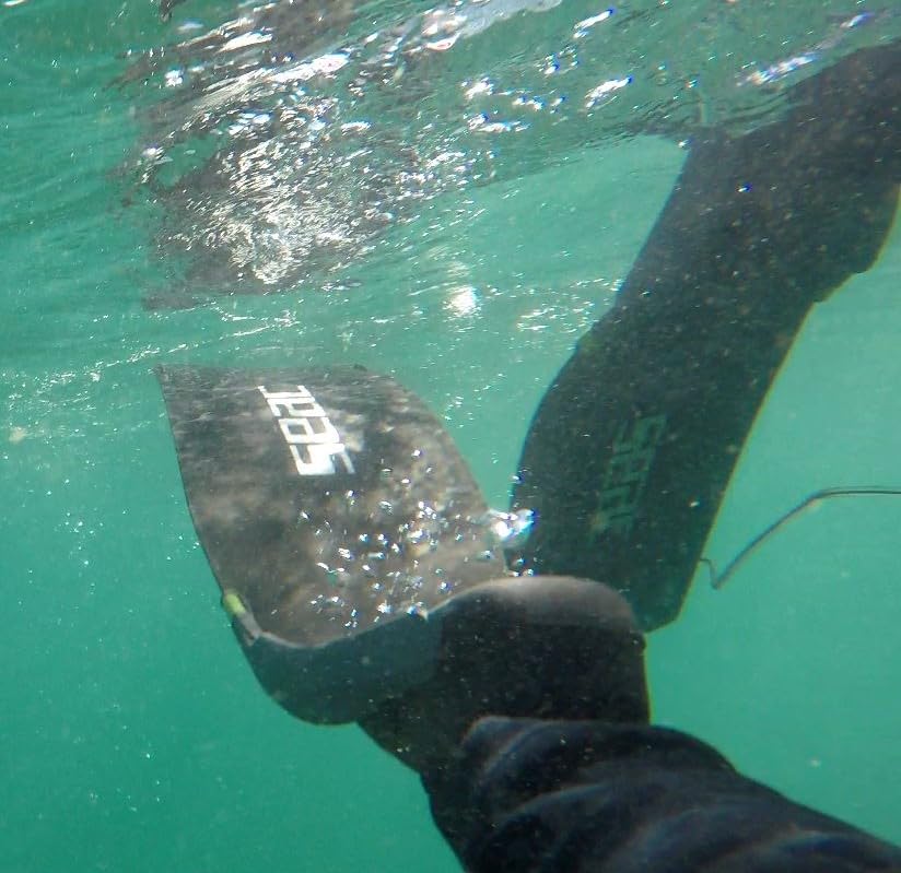 SEAC BM30, Long Freediving Fins with New Generation Composite Blade, Made in Italy customer photo 1