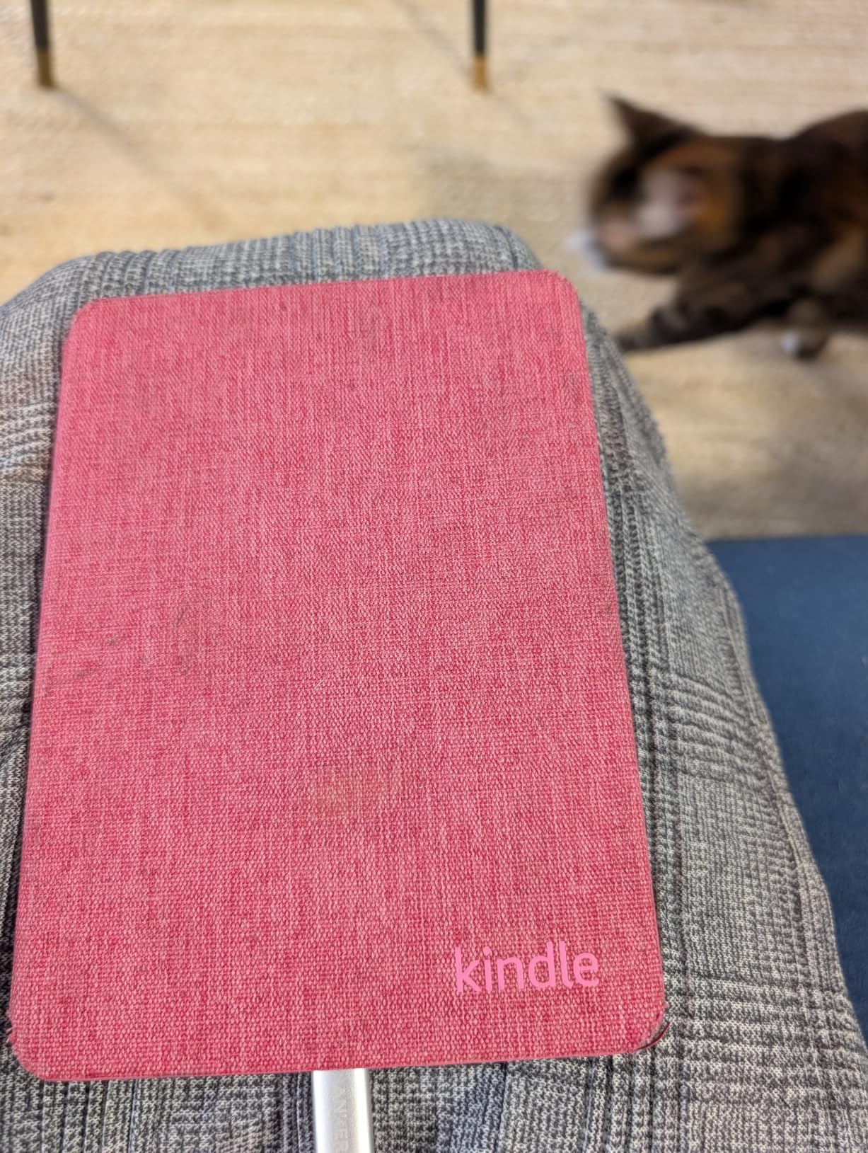 Amazon Kindle Paperwhite and Kindle Colorsoft Case, Lightweight and Water-Safe, Foldable Protective Cover - Fabric customer photo 1