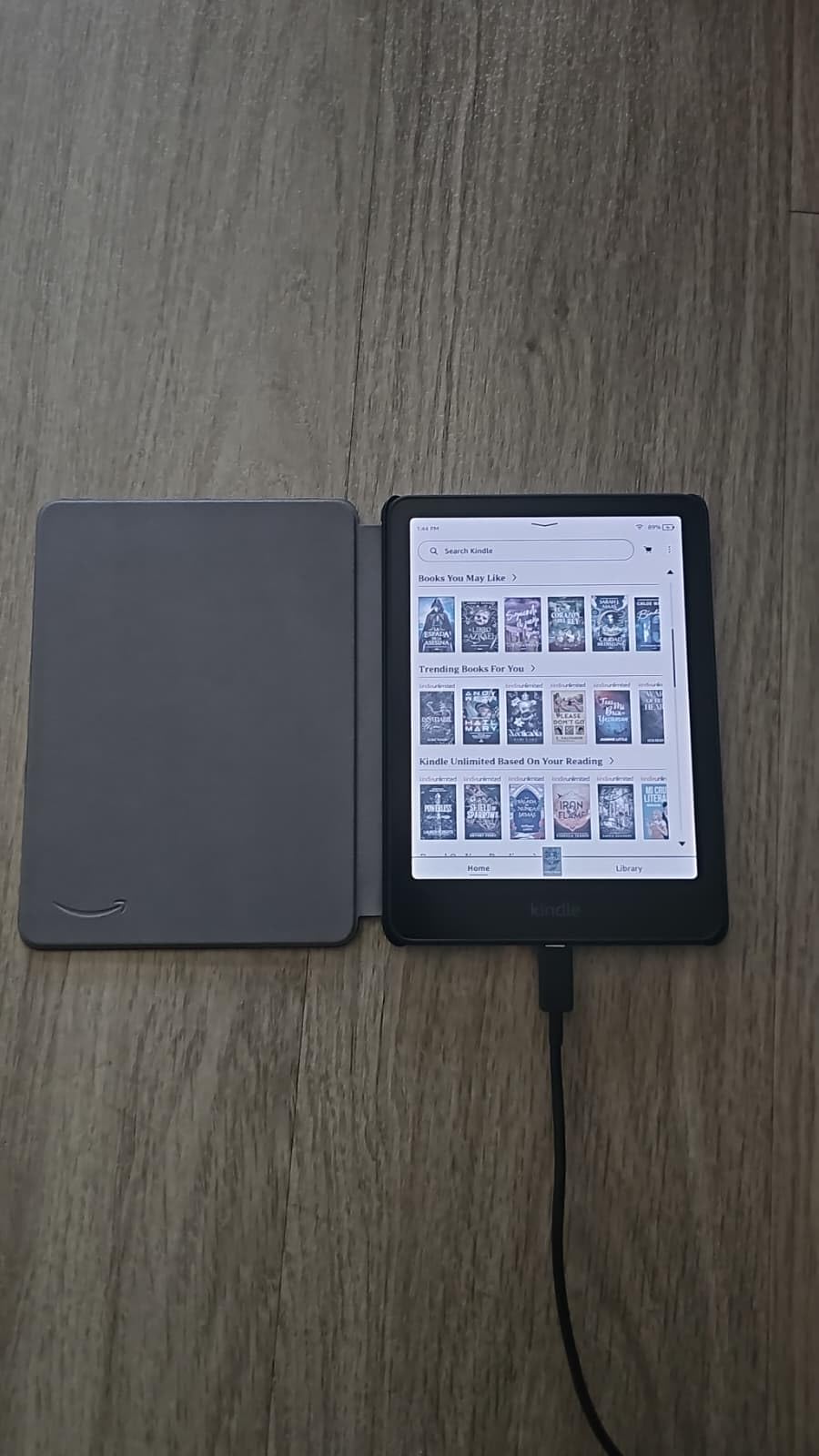 Plant-Based Leather Case - Lightweight, Protective Cover Designed with Sustainability in Mind for Kindle Paperwhite and Kindle Colorsoft customer photo 2